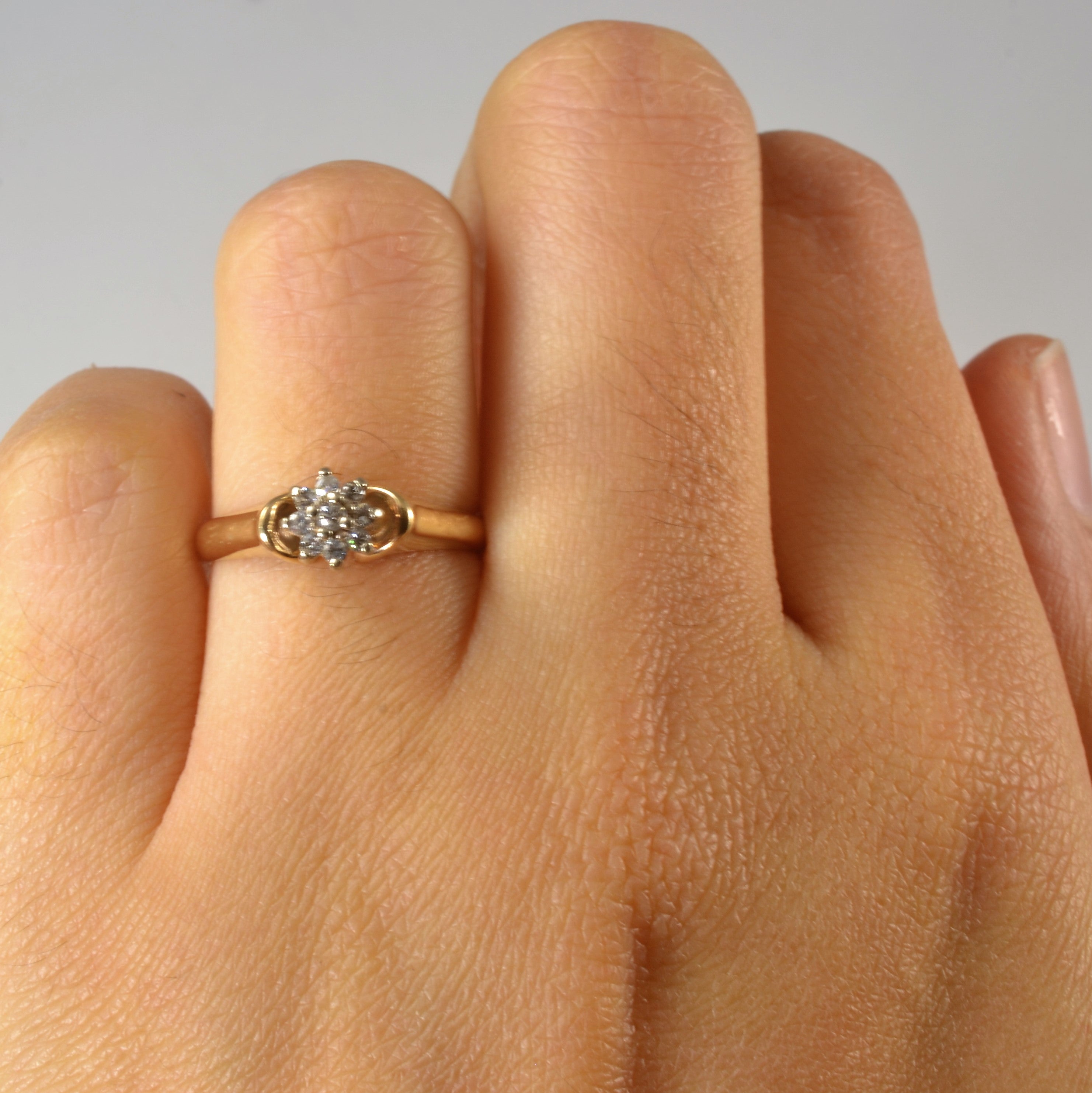 Cluster Set Diamond Ring | 0.10ctw | SZ 5.25 |