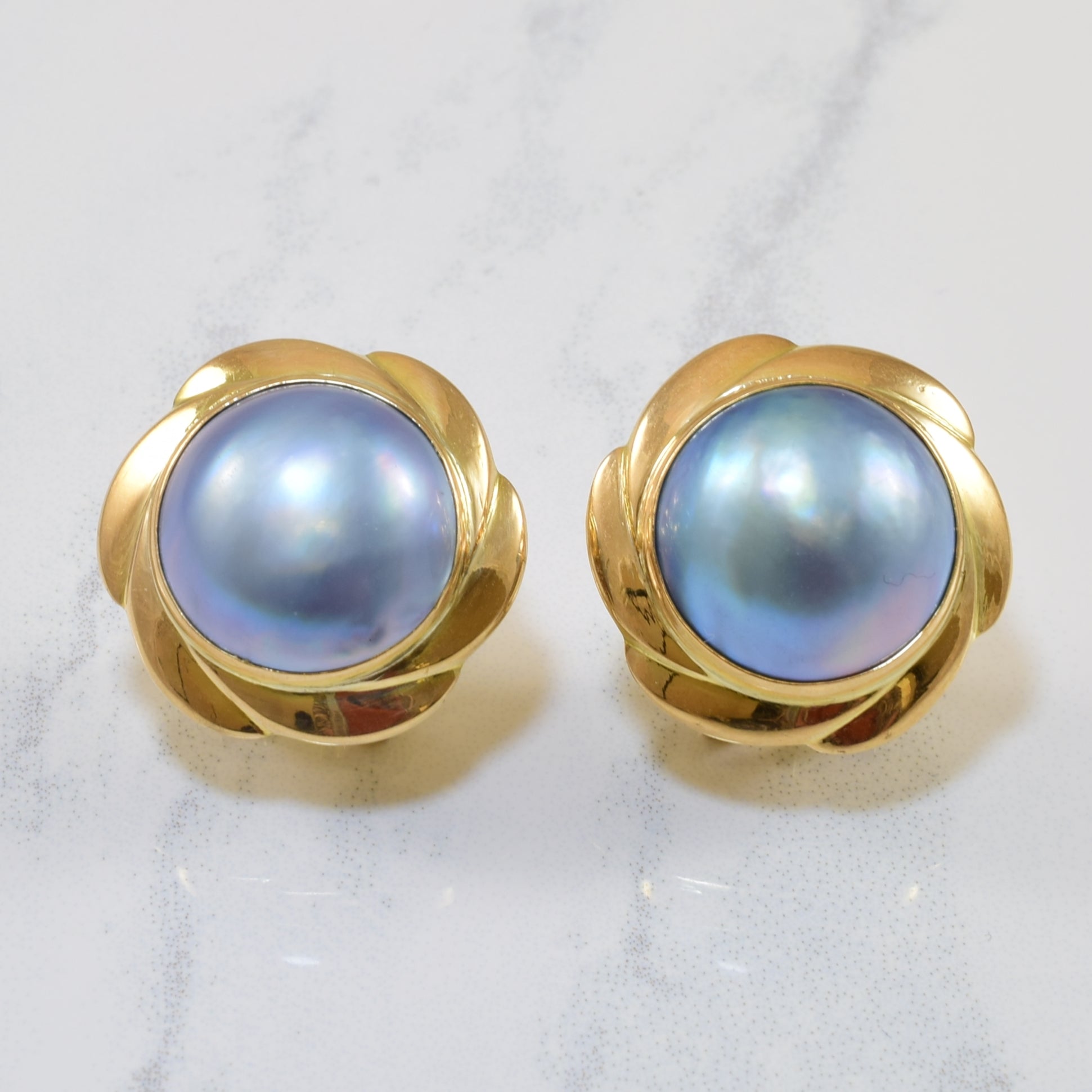 Mabe deals pearl earrings