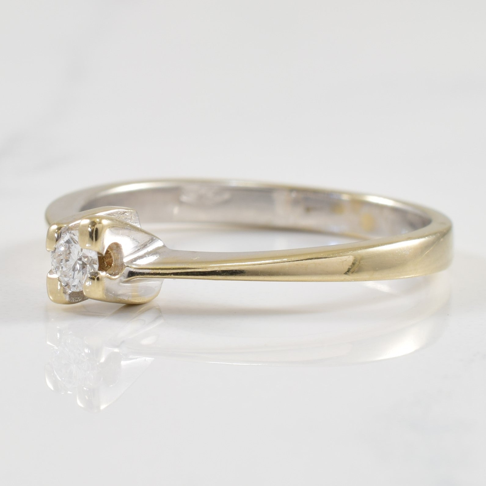 Solitaire Diamond Ring | 0.058ct | SZ 7.5 |