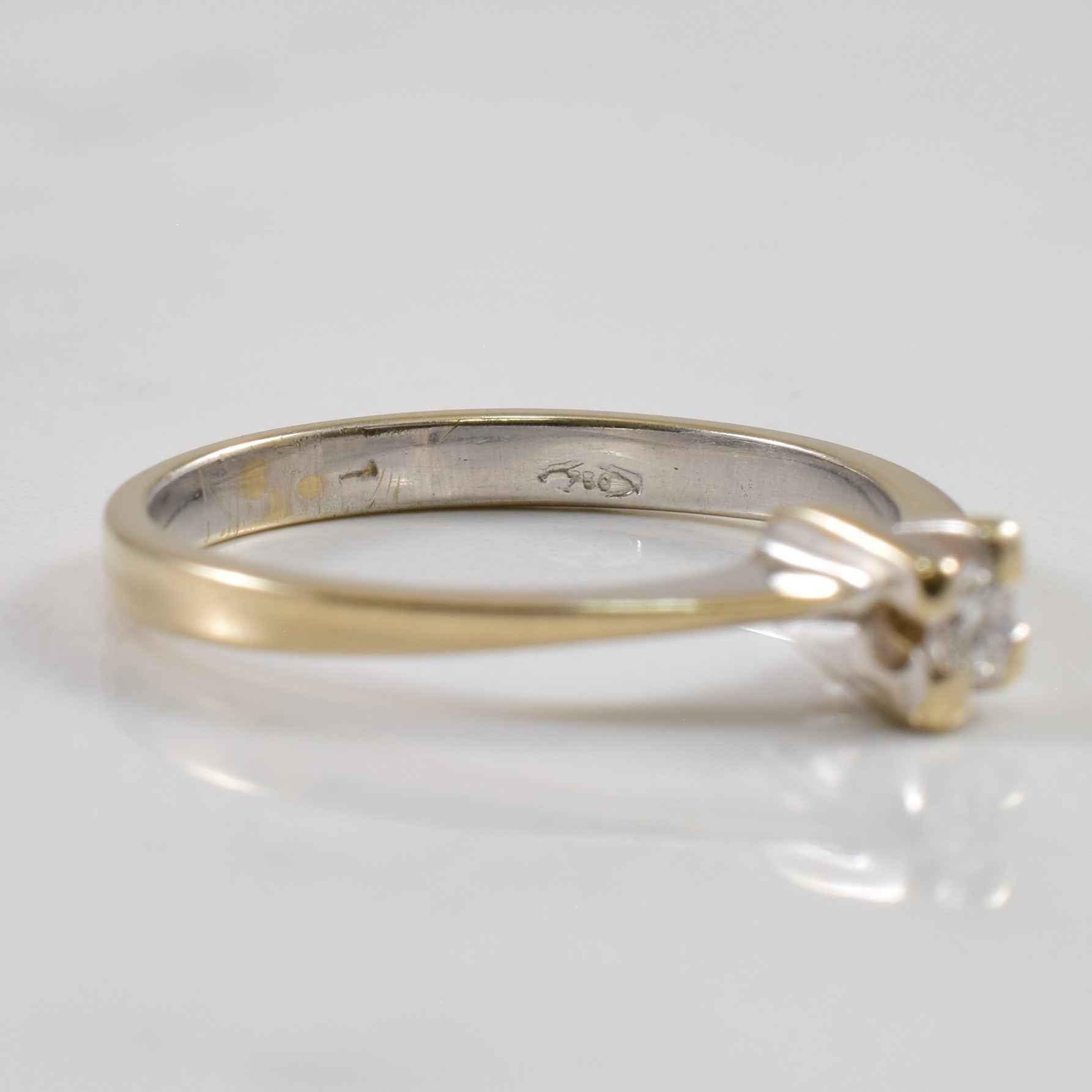 Solitaire Diamond Ring | 0.058ct | SZ 7.5 |
