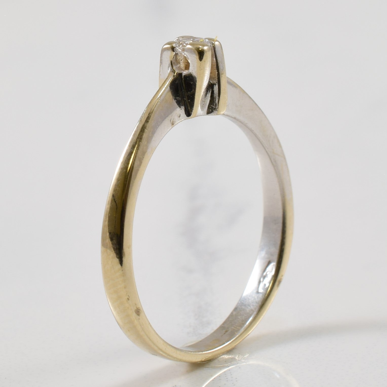 Solitaire Diamond Ring | 0.058ct | SZ 7.5 |