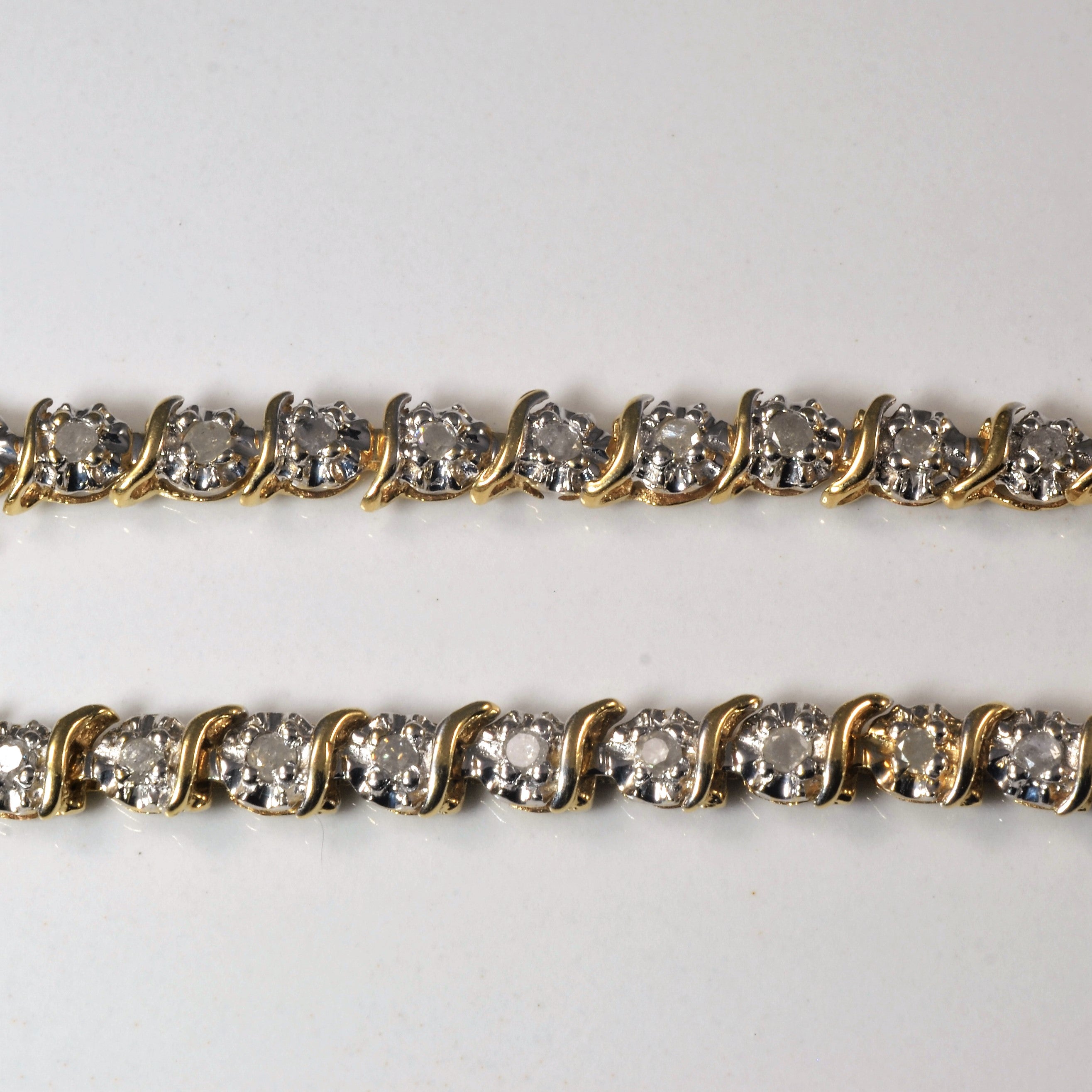 Diamond Tennis Bracelet | 0.95ctw | 8" |