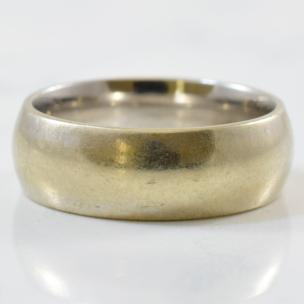 White Gold Wedding Band | SZ 5 |