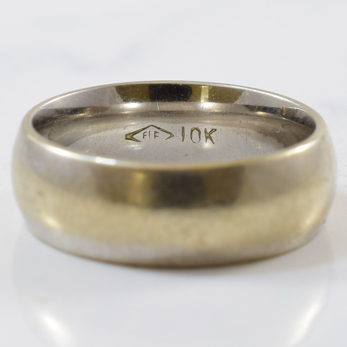 White Gold Wedding Band | SZ 5 |