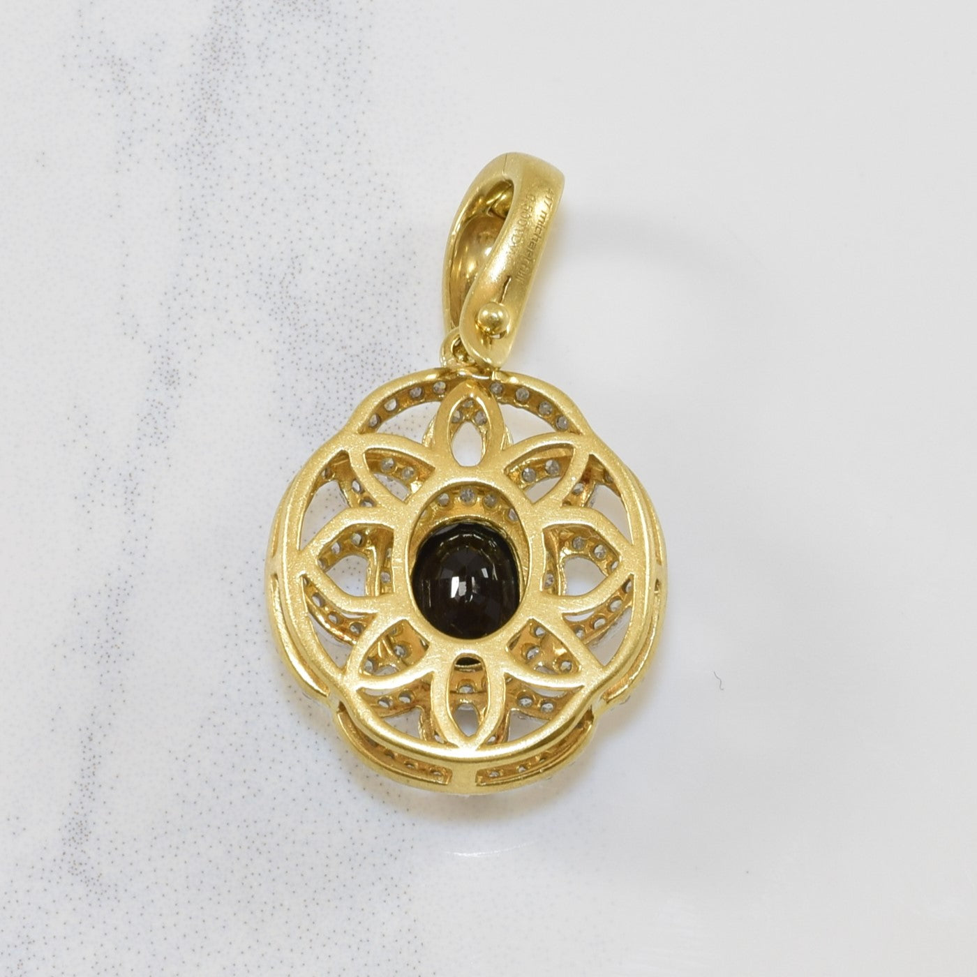 Michael Hill' Blue Sapphire & Diamond Pendant | 1.50ct, 0.50ctw |