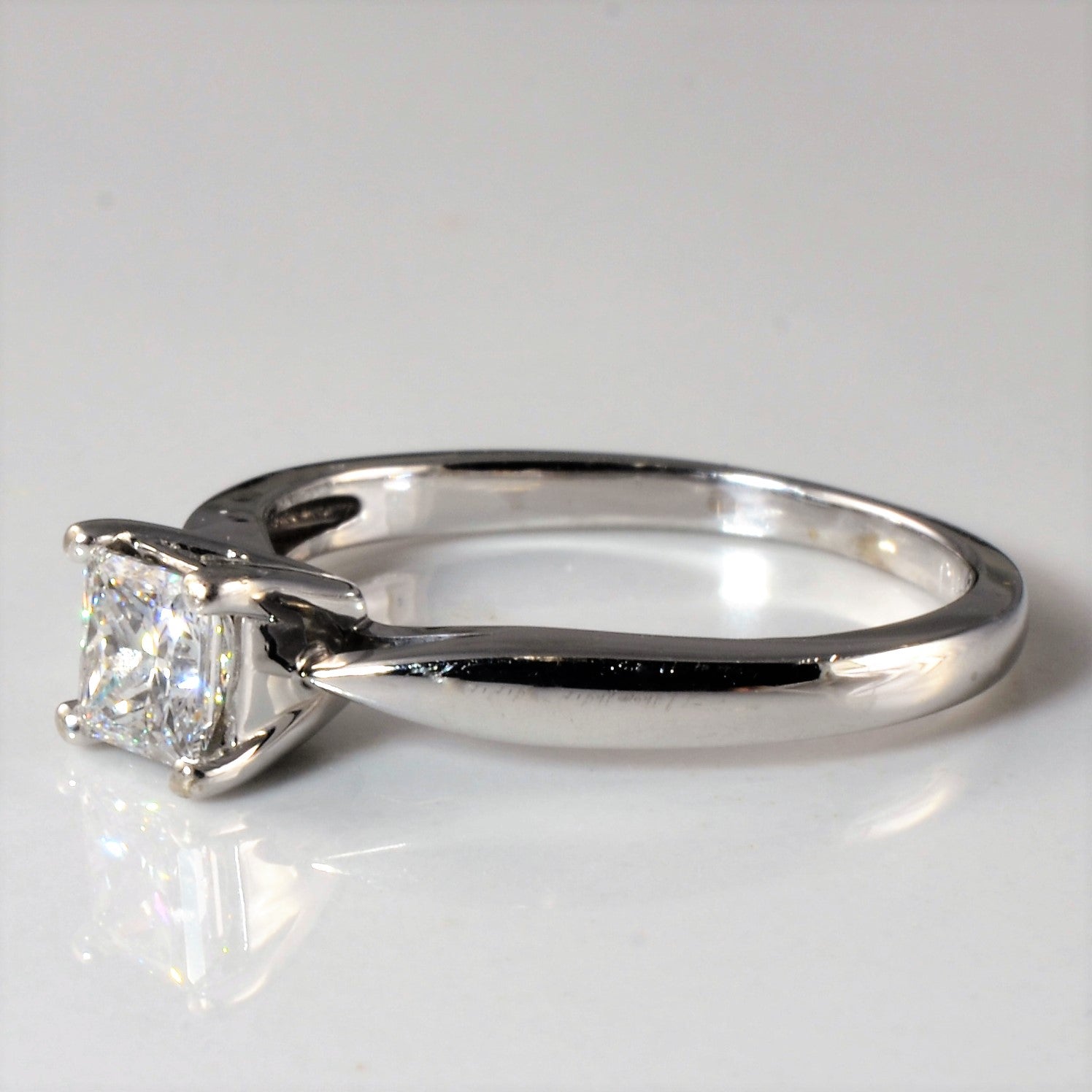 Princess Diamond Solitaire Engagement Ring | 0.52ctw | SZ 5.5 |