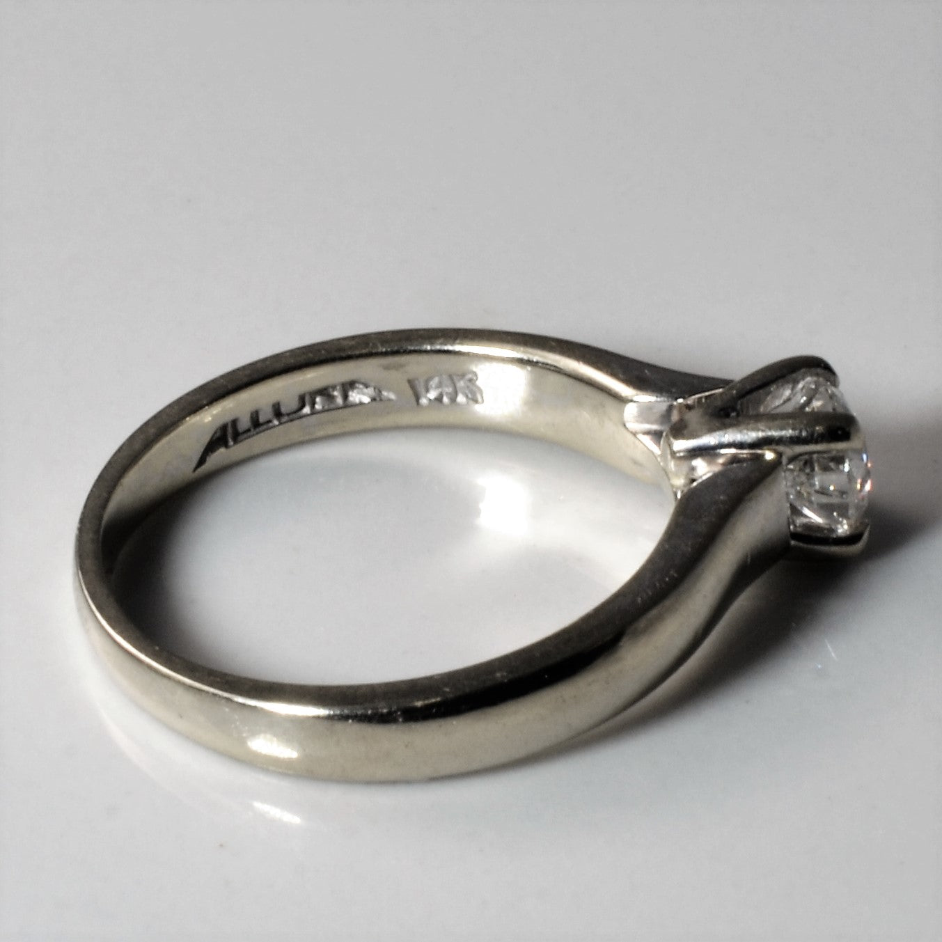 81 Facet Solitaire Diamond Engagement Ring | 0.46ct | SZ 6.25 |