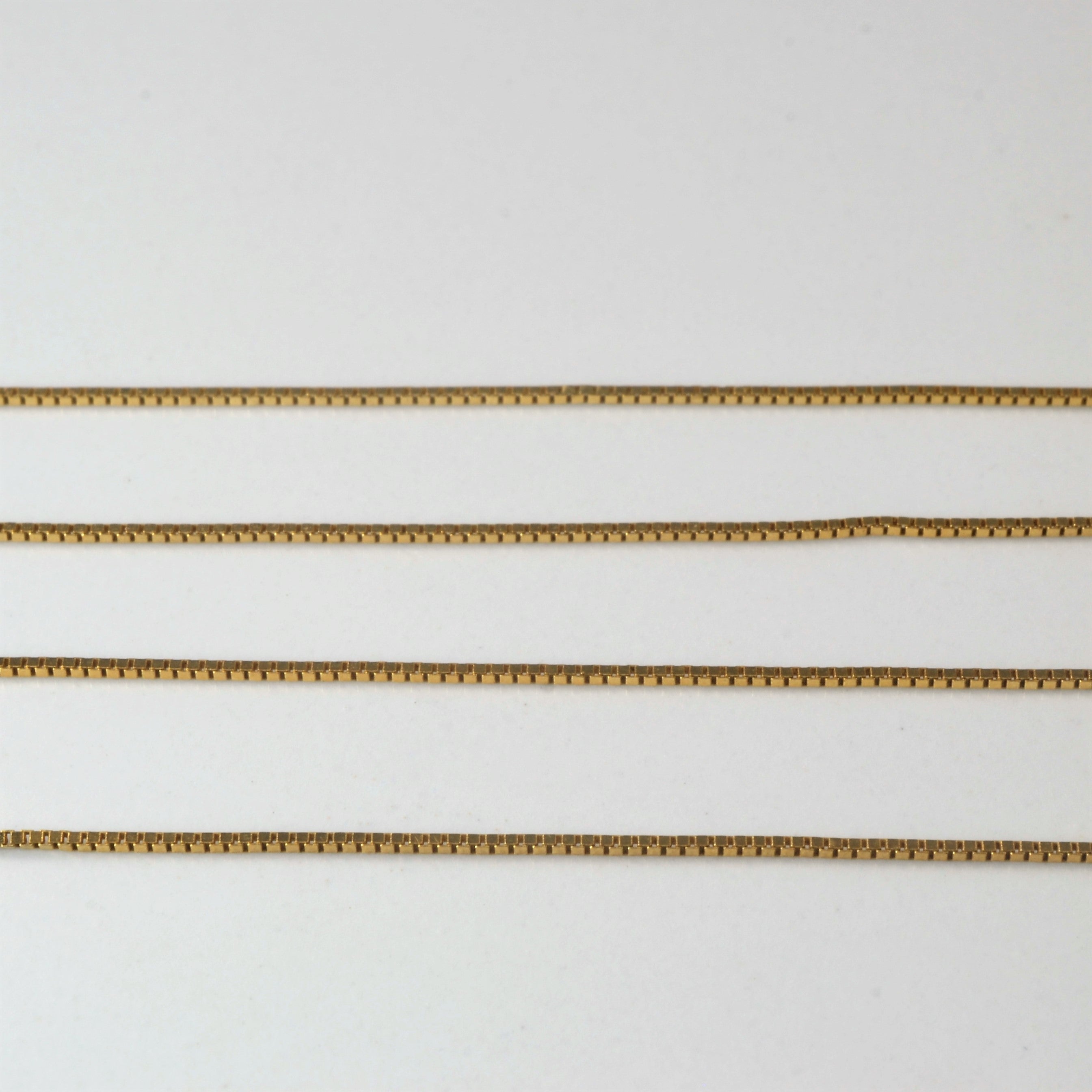 Diamond Wishbone Necklace | 0.05ct | 24" |