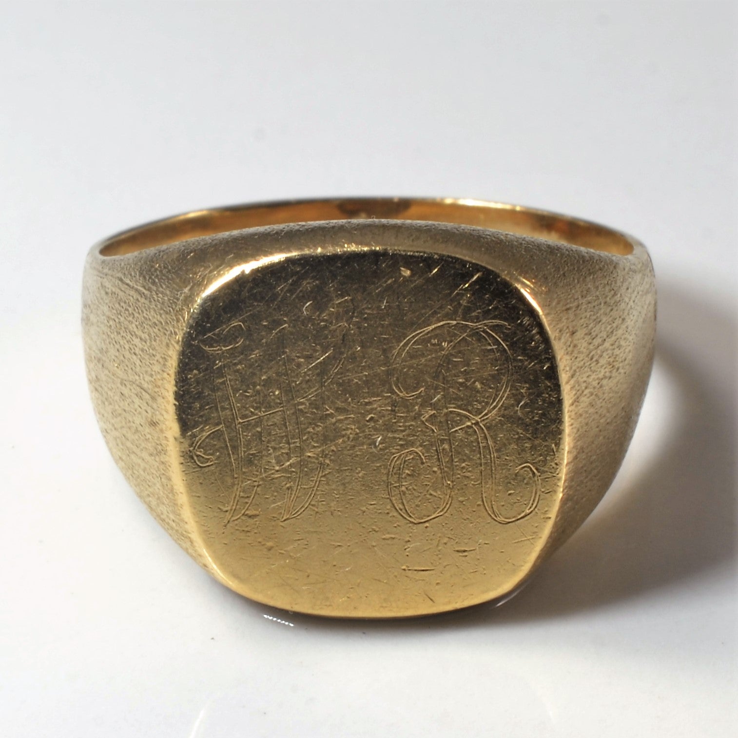 Initial 'WR' Signet Ring | SZ 11.75 |