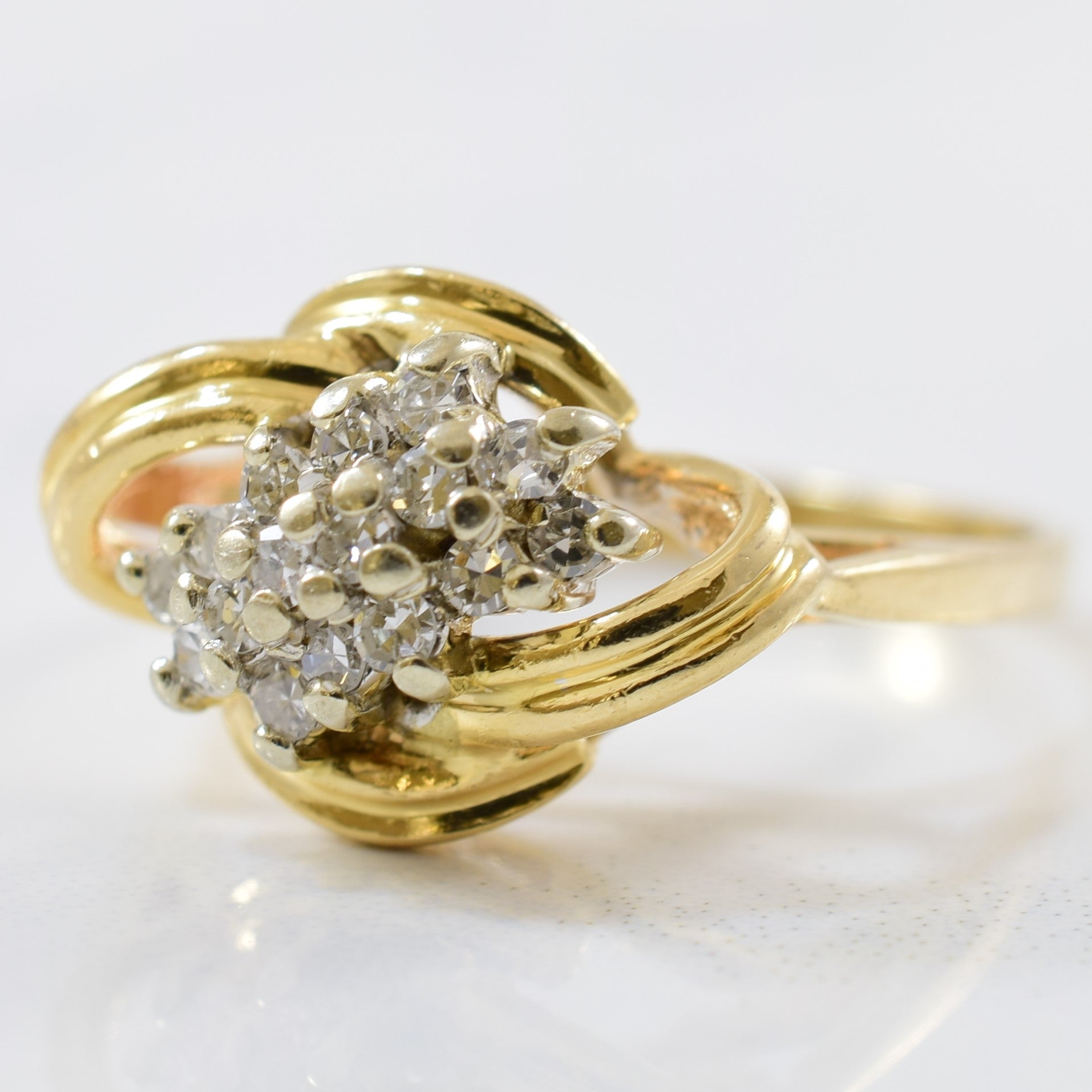 Diamond Cluster Ring | 0.17ctw | SZ 6.75 |