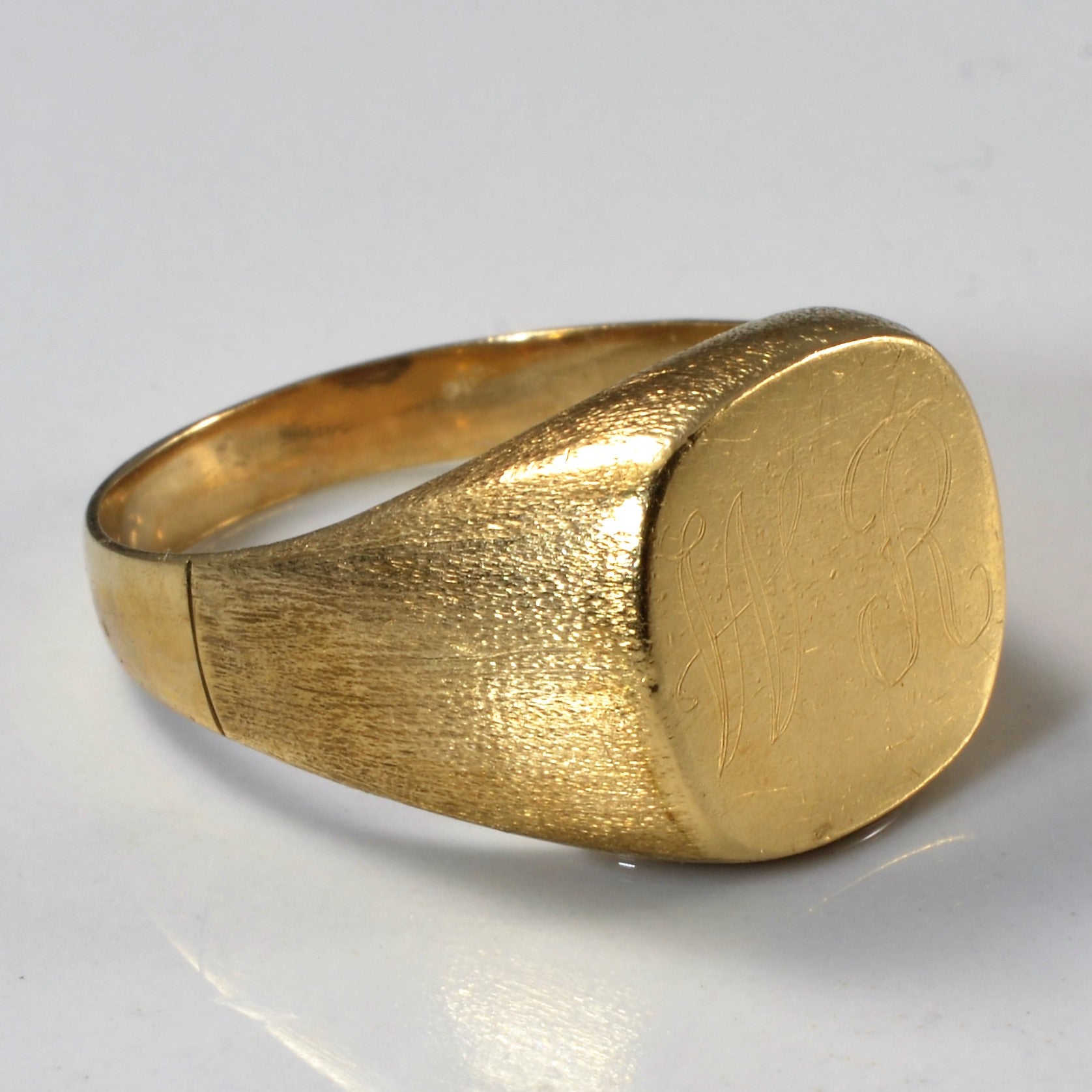 Initial 'WR' Signet Ring | SZ 11.75 |
