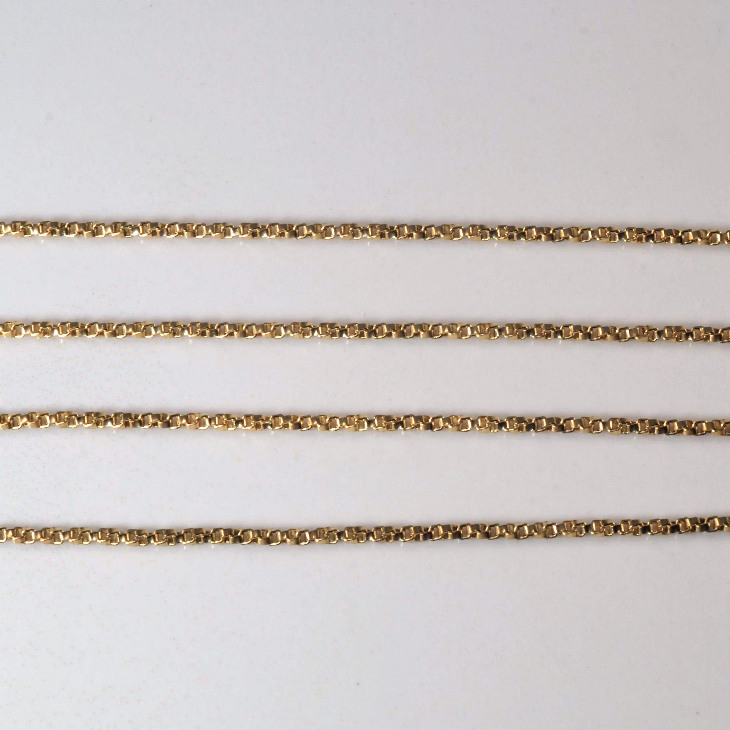 Chaîne à maillons torsadés en or jaune 10 carats | 50 cm |