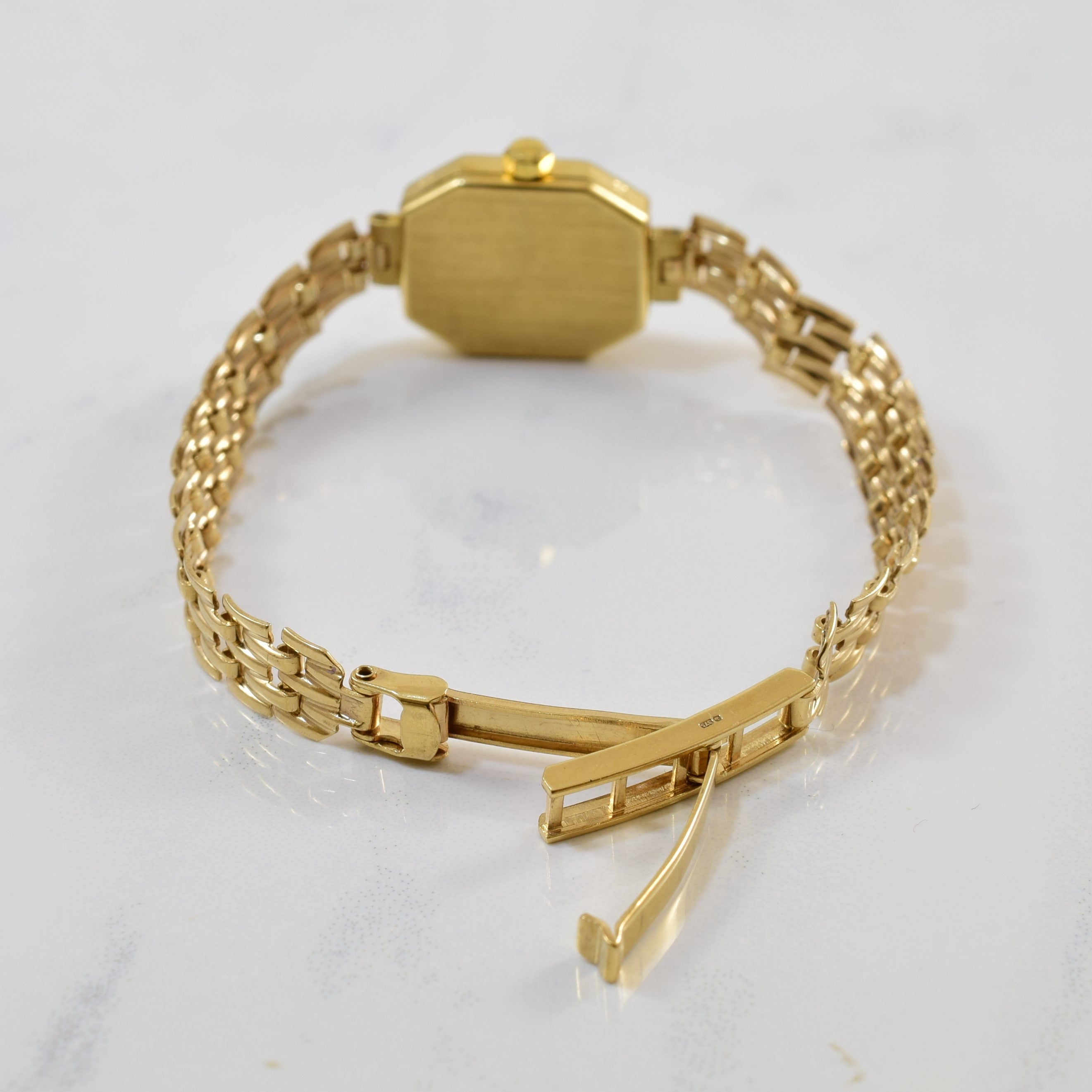 H Samuel' 1980s Gold Watch | 7.5" |