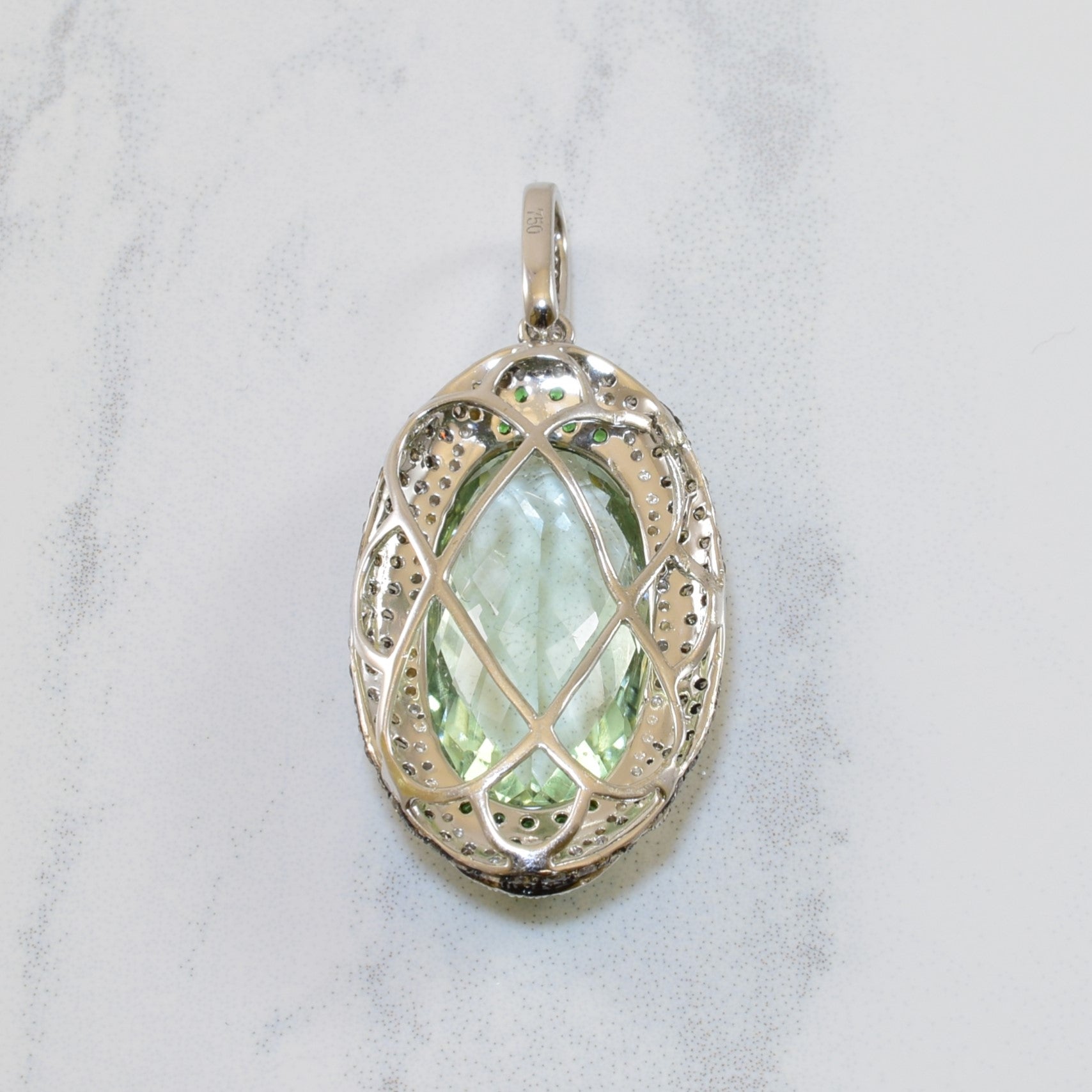 Colourful Mixed Gem Pendant | 8.00ct, 0.08ctw, 1.04ctw |