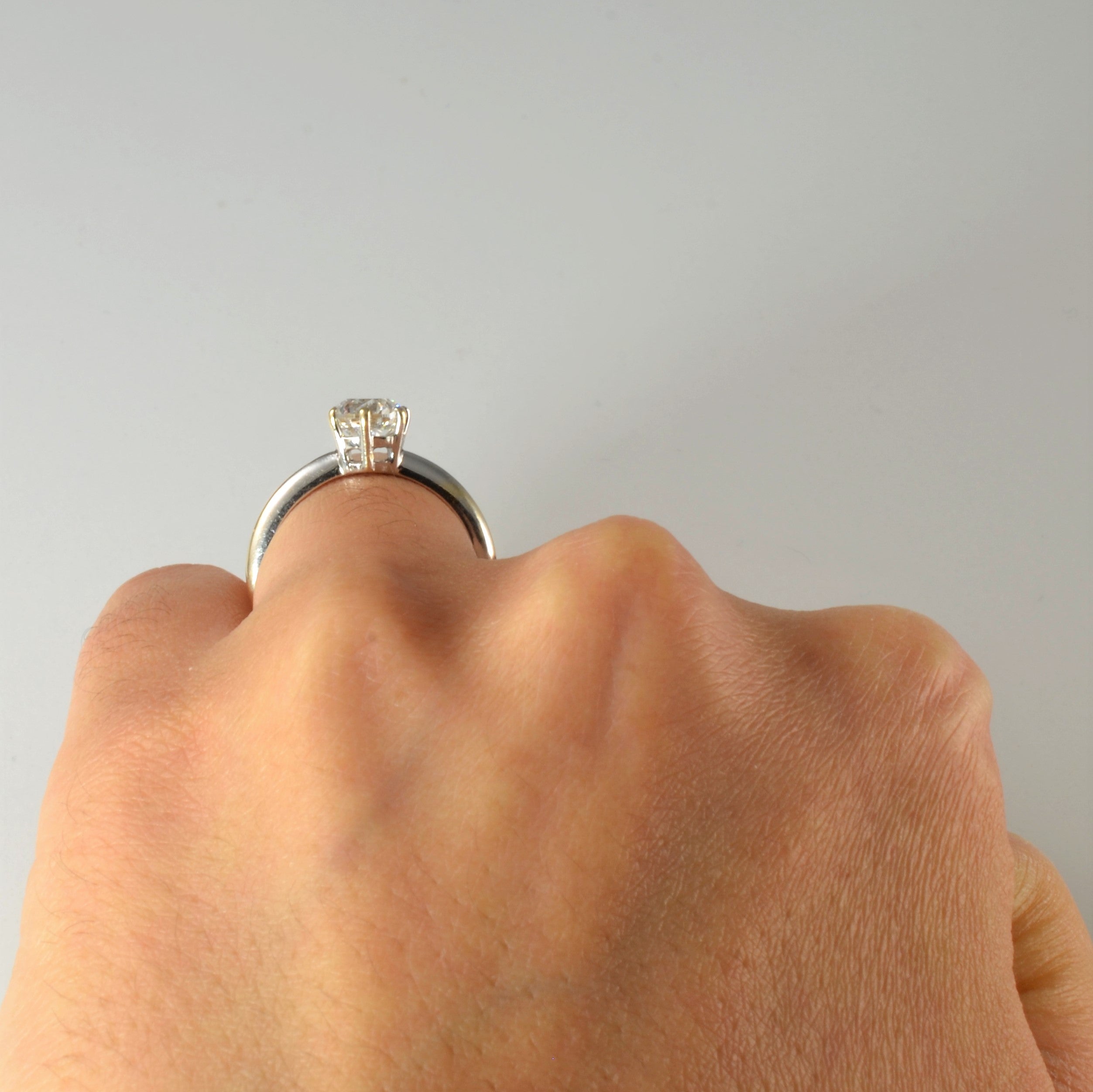 Six Prong Solitaire Diamond Engagement Ring | 0.95ct | SZ 5.25 |
