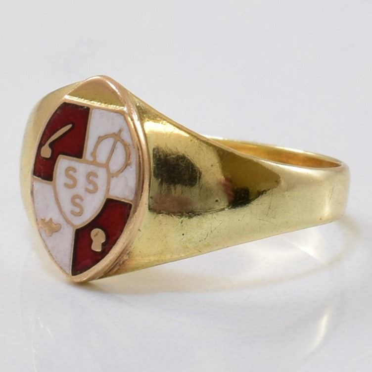 Birks' Small Signet Ring | SZ 1.5 |