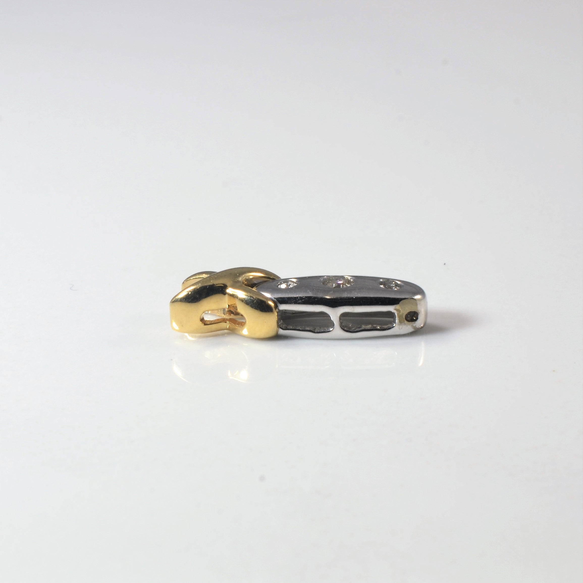 Flush Set Diamond Pendant | 0.06ctw |