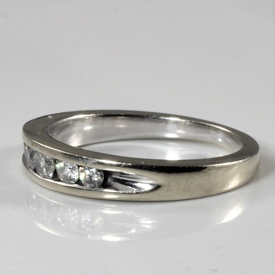 Channel Set Diamond Band | 0.28ctw | SZ 6 |