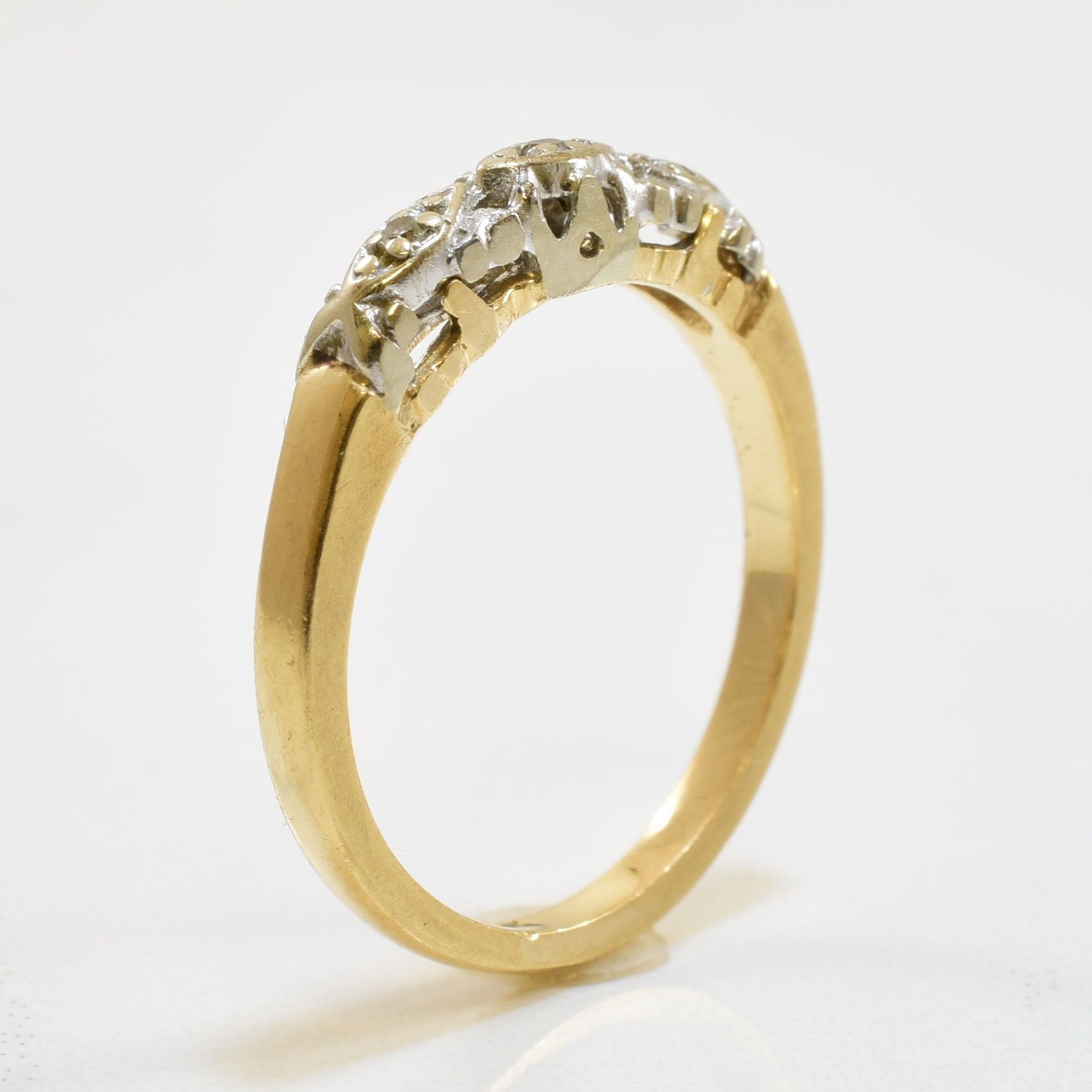 Diamond Engagement Ring | 0.01ctw | SZ 5.5 |