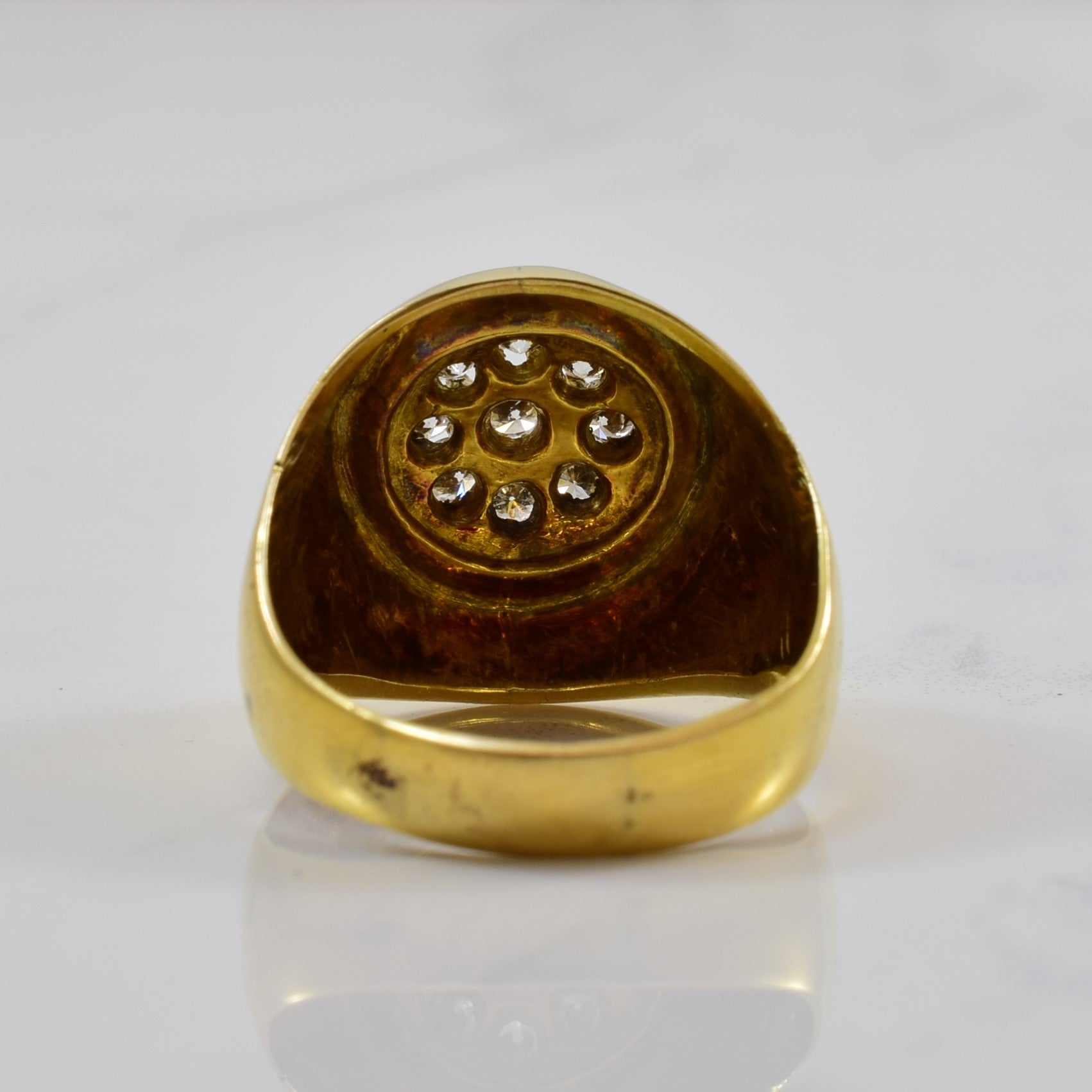 High Dome Diamond Cluster Ring | 0.54ctw | SZ 10.5 |