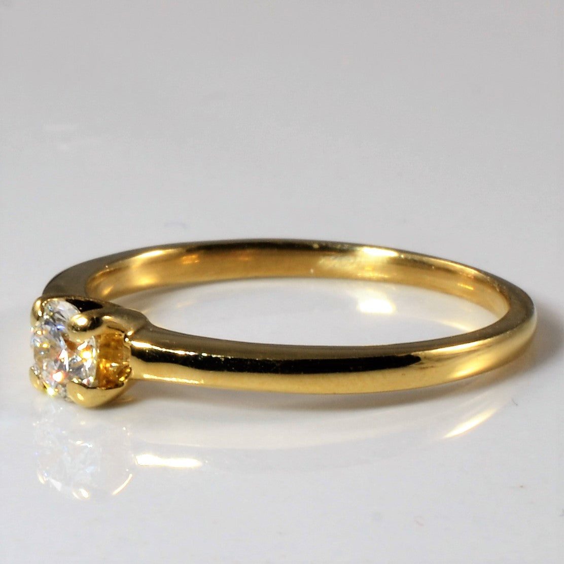 Solitaire Diamond Ring | 0.21ct | SZ 6 |