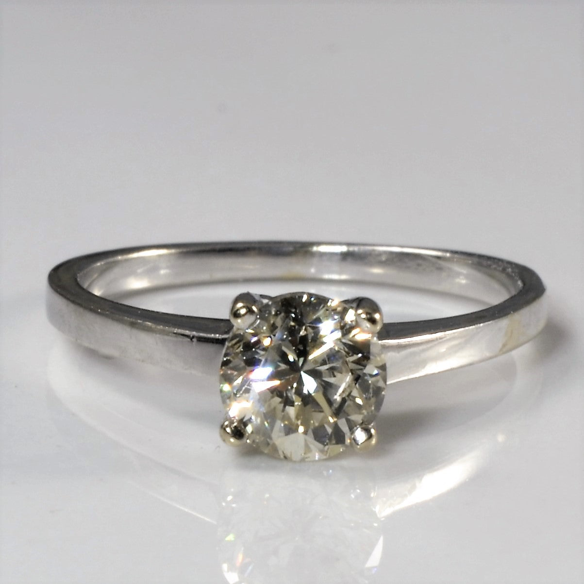 Solitaire Diamond Engagement Ring | 0.88ct | SZ 6 |