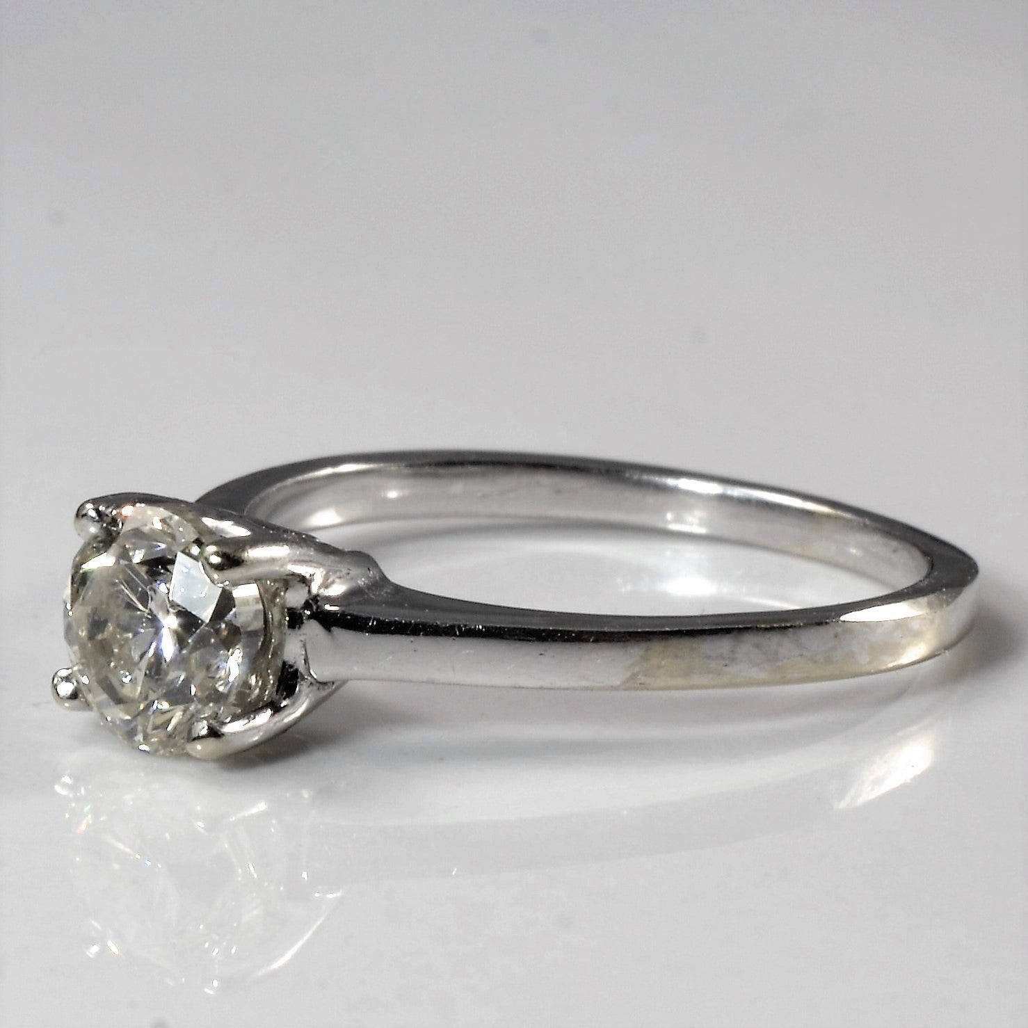 Solitaire Diamond Engagement Ring | 0.88ct | SZ 6 |