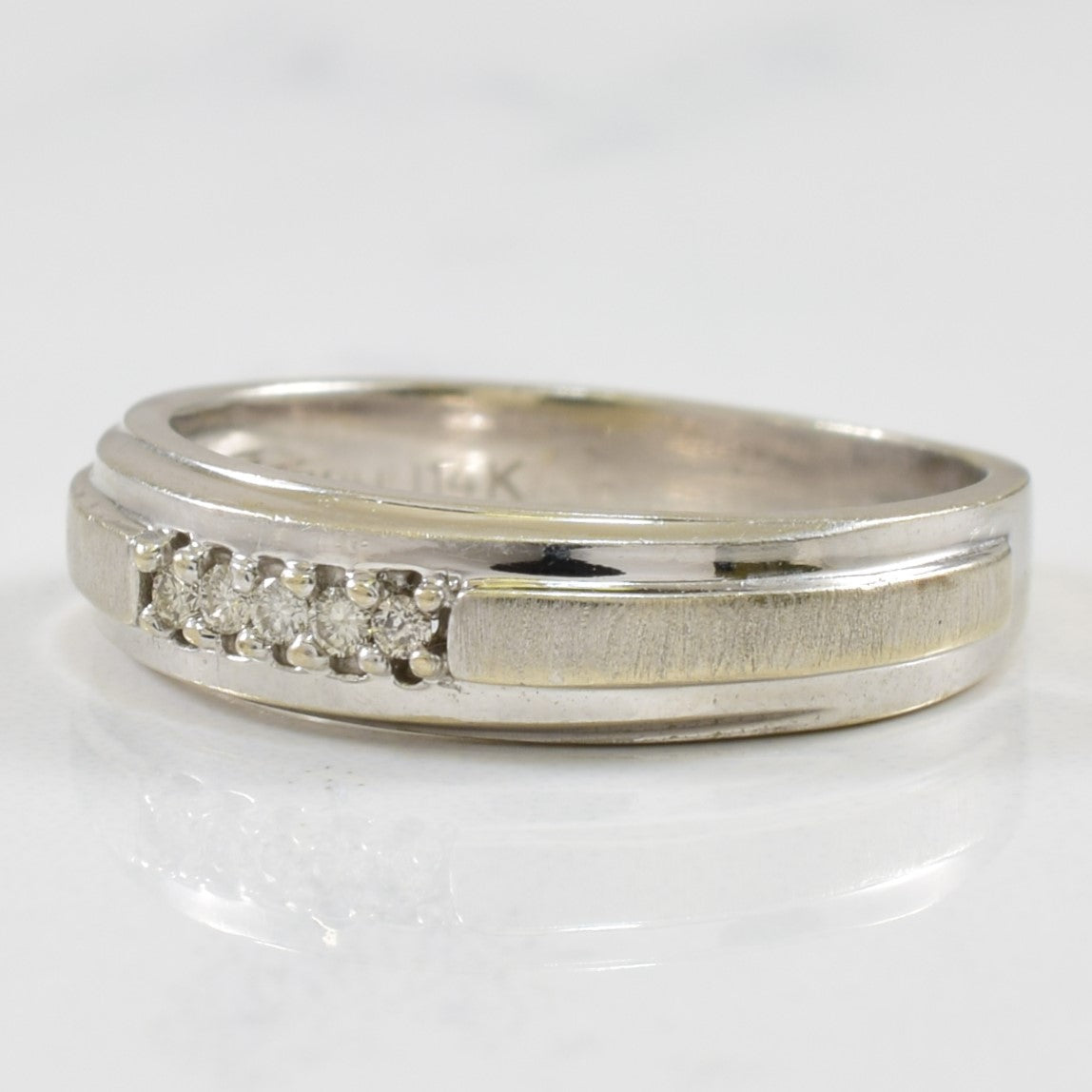 Pave Set Diamond Band | 0.05ctw | SZ 4.5 |