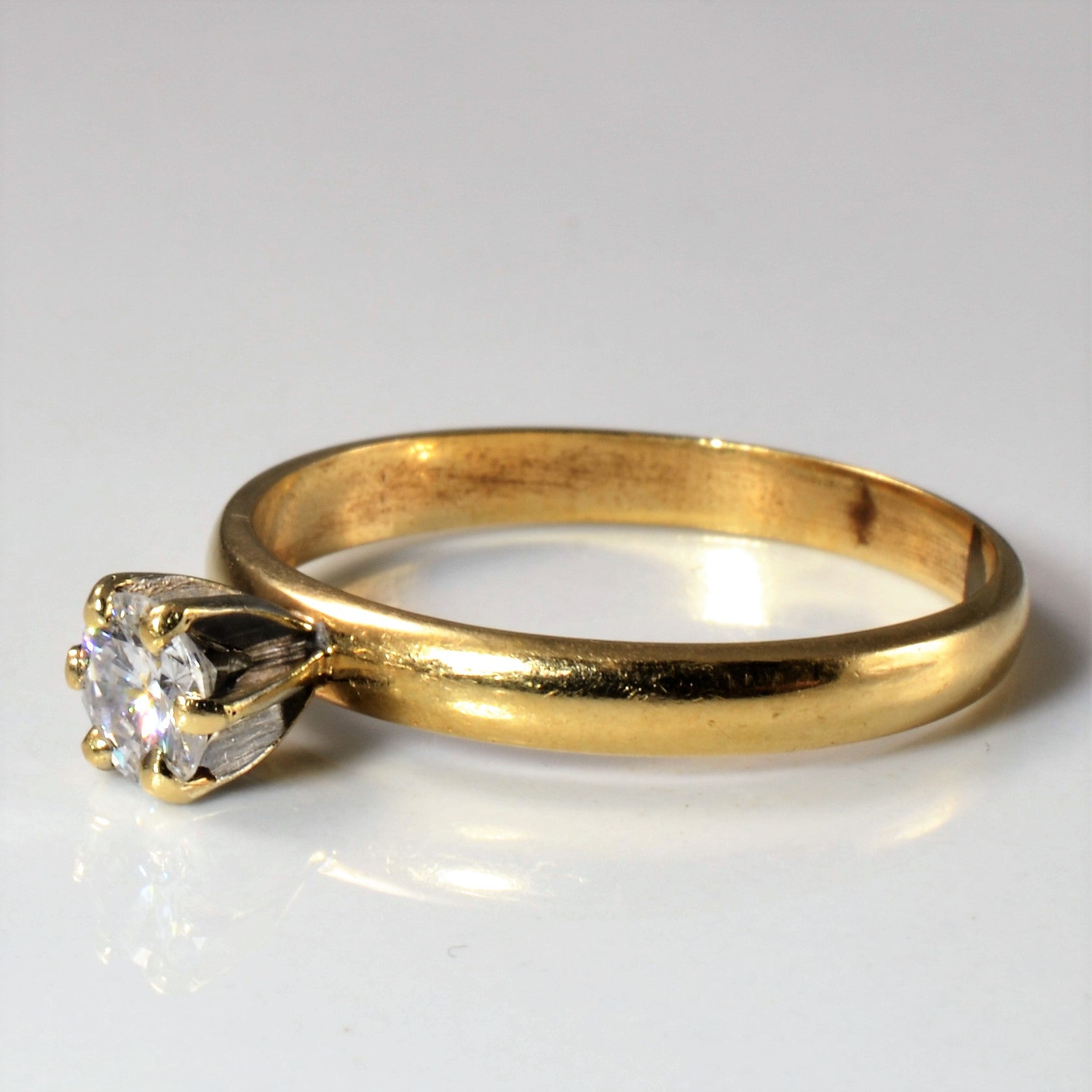 Six Prong Solitaire Diamond Engagement Ring | 0.50ct | SZ 10 |