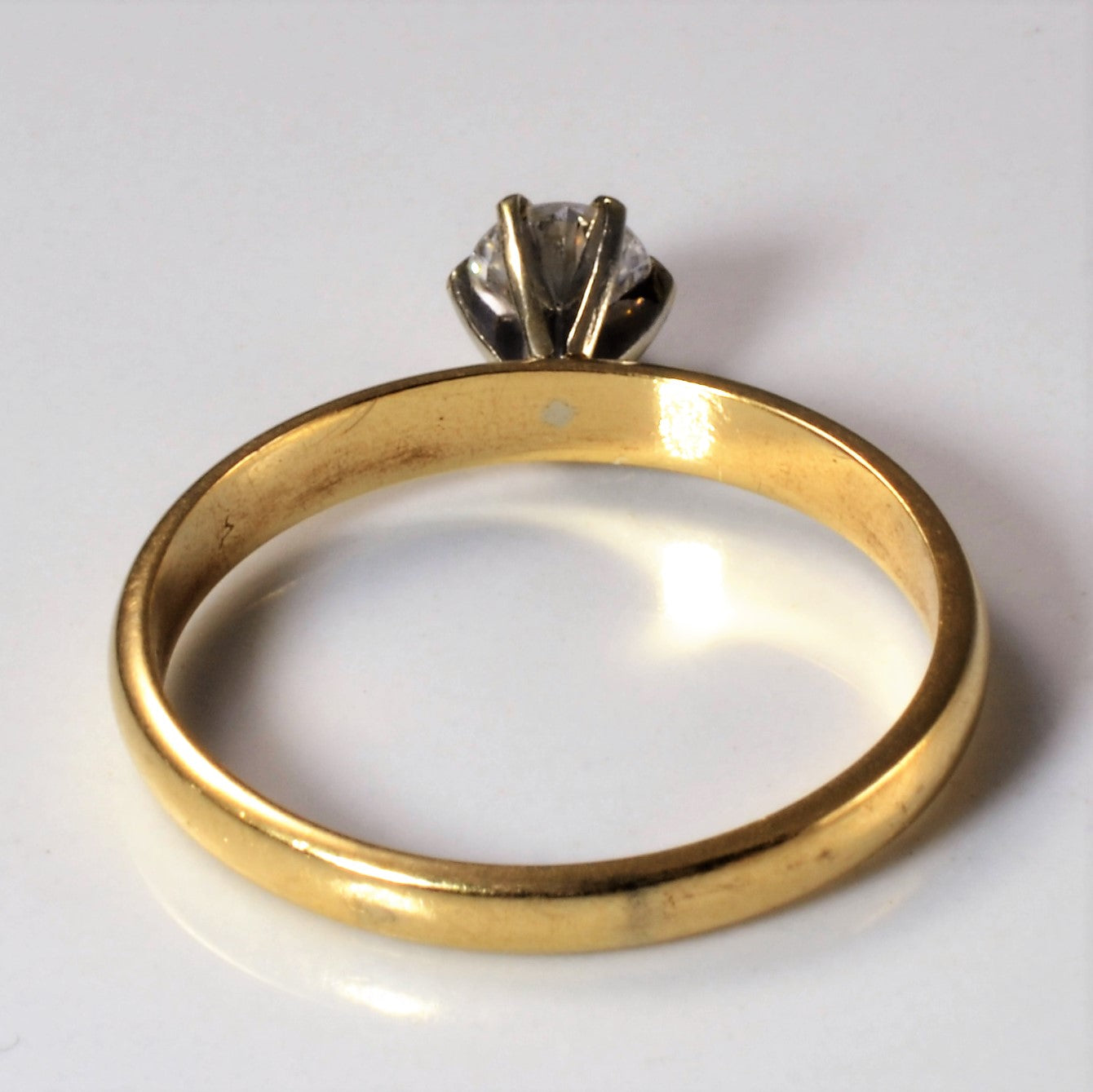 Six Prong Solitaire Diamond Engagement Ring | 0.50ct | SZ 10 |