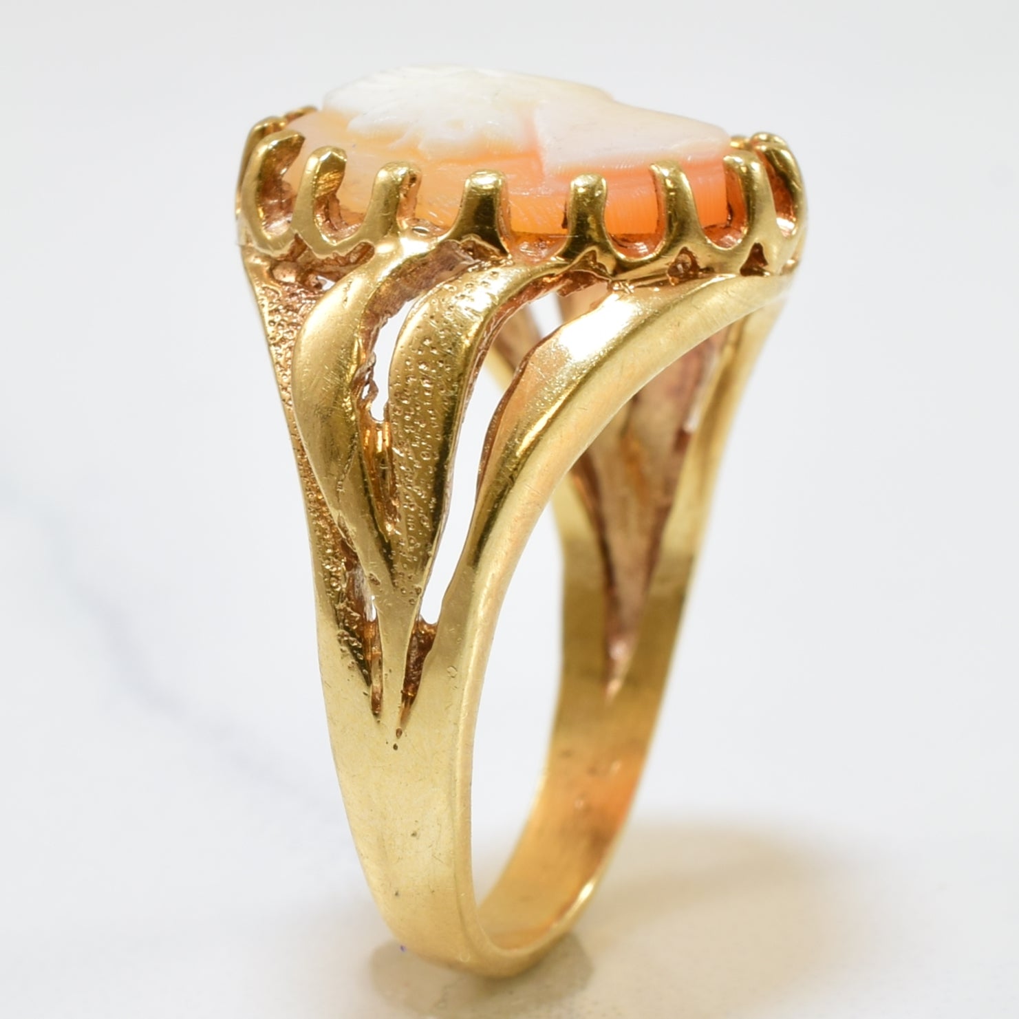 Tapered Cameo Ring | 2.20ct | SZ 5.25 |