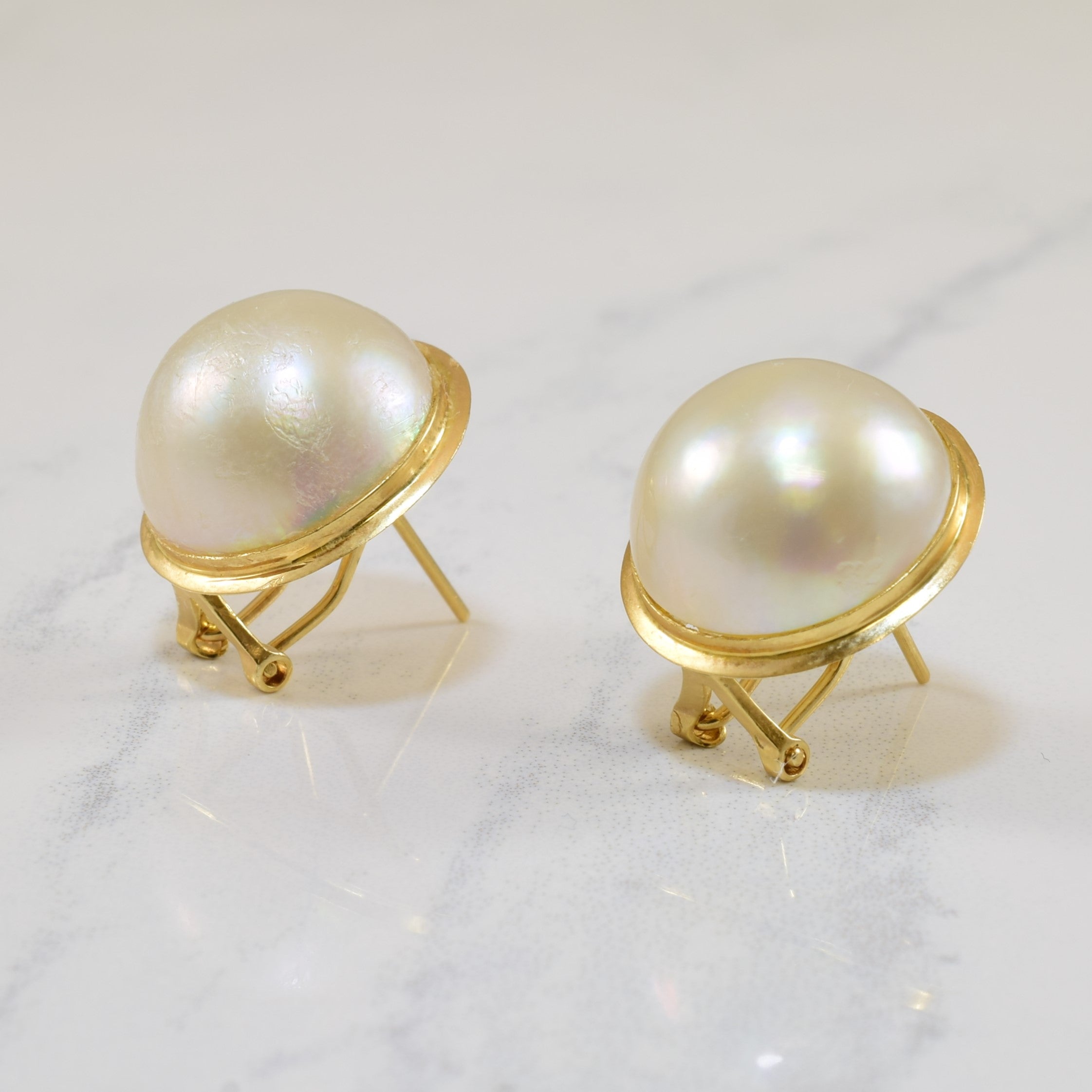 Boucles d'oreilles Mabe Pearl Dome | 18,00 ctw |