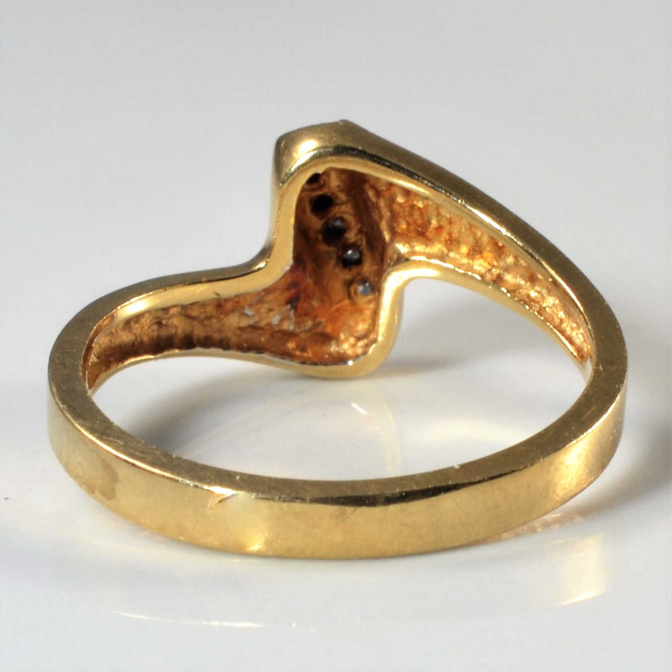 Bypass Diamond Ring | 0.025ctw | SZ 6.5 |