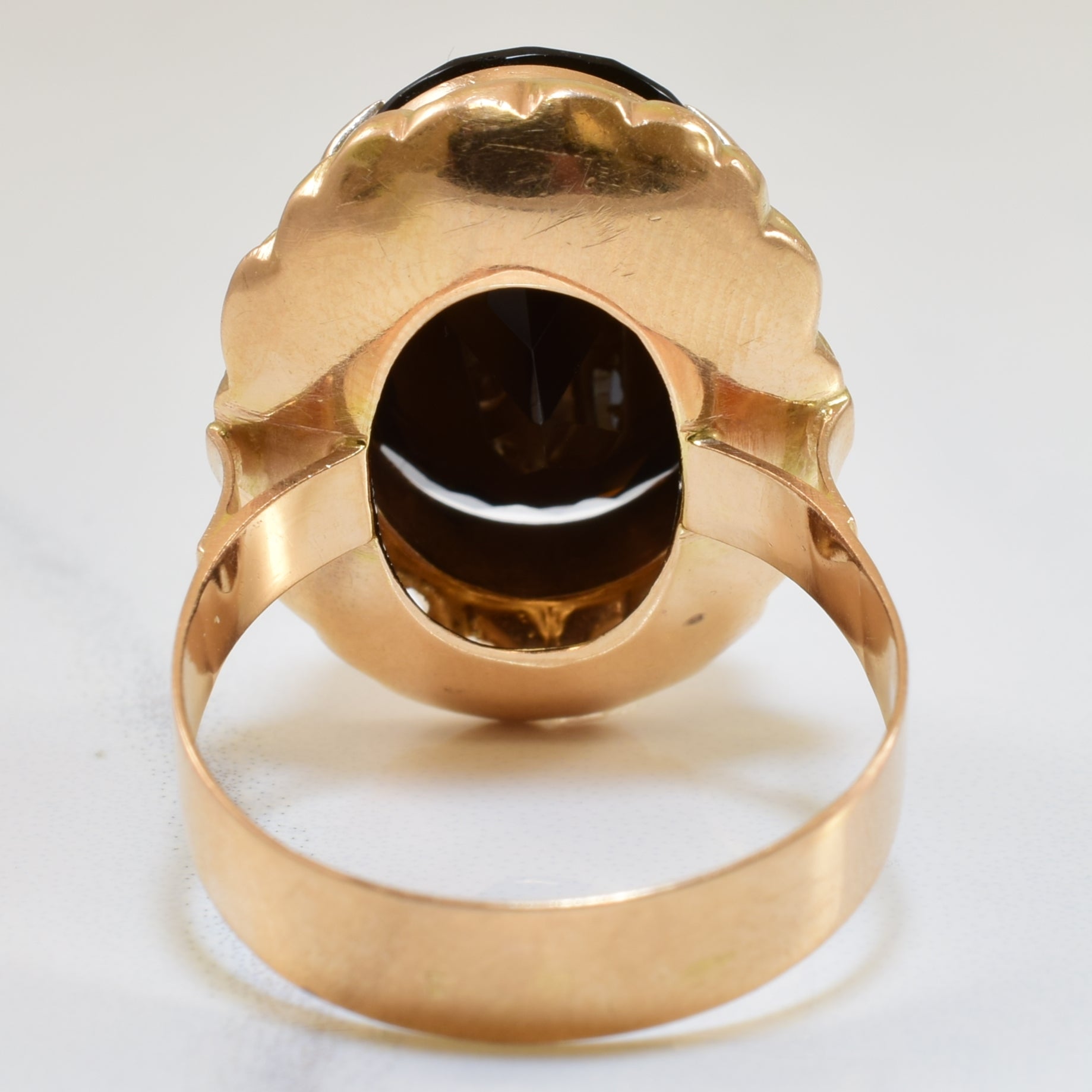Smoky Quartz Cocktail Ring | 13.00ct | SZ 10.5 |