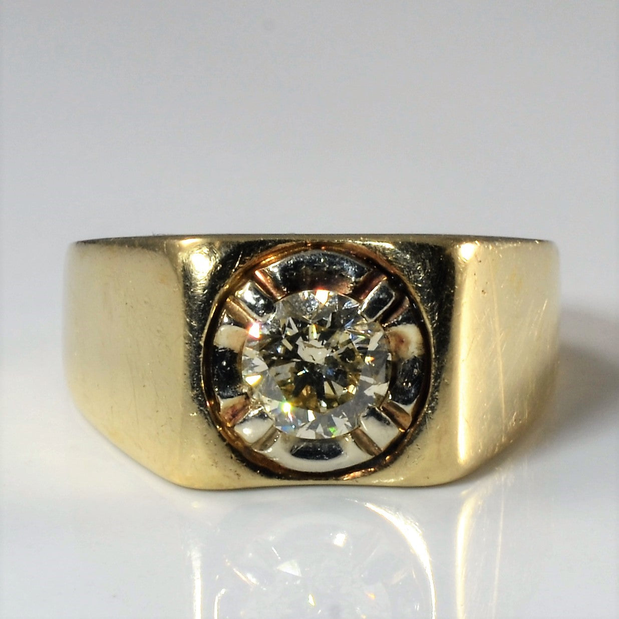 Tapered Illusion Set Diamond Ring | 1.05ct | SZ 12.25 |