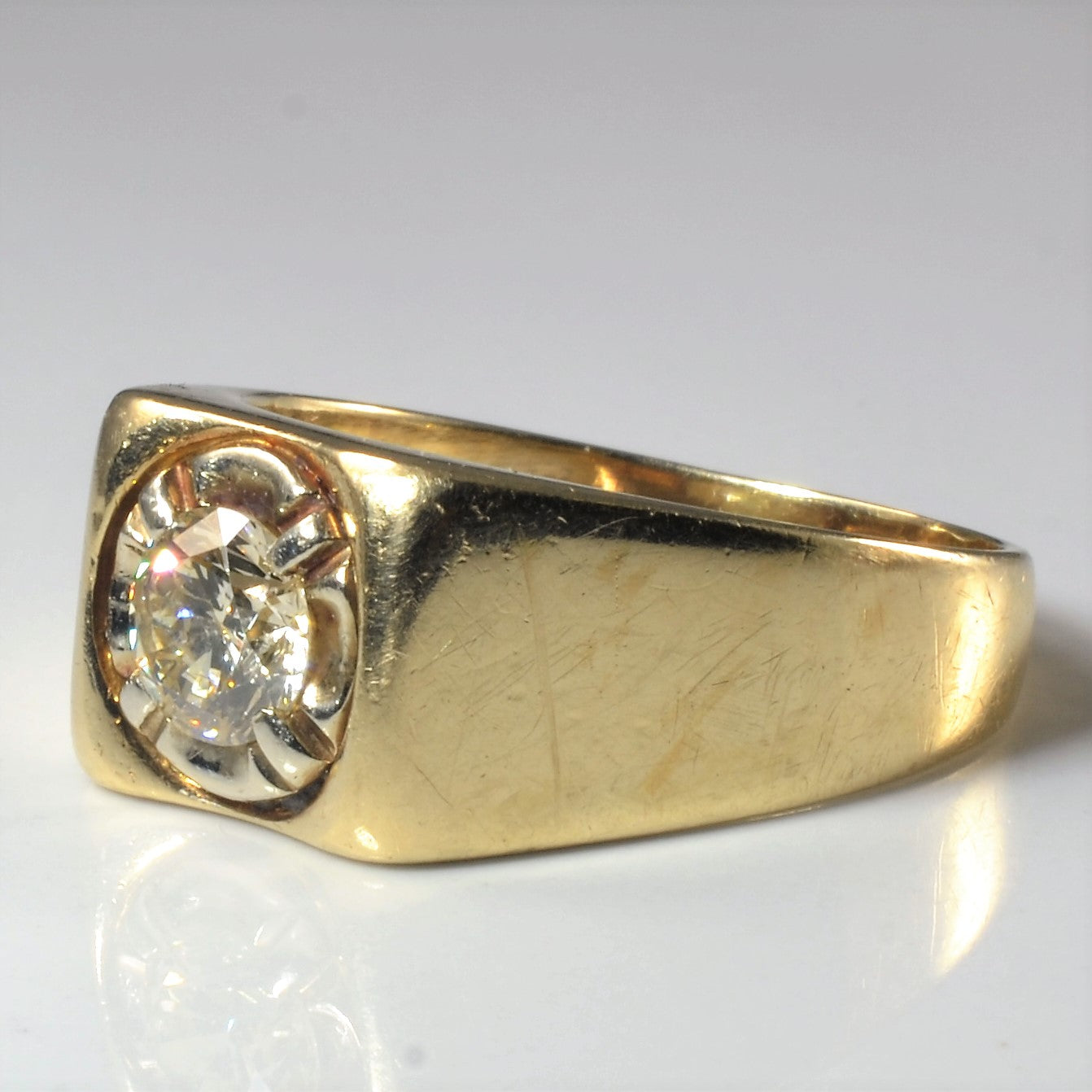 Tapered Illusion Set Diamond Ring | 1.05ct | SZ 12.25 |