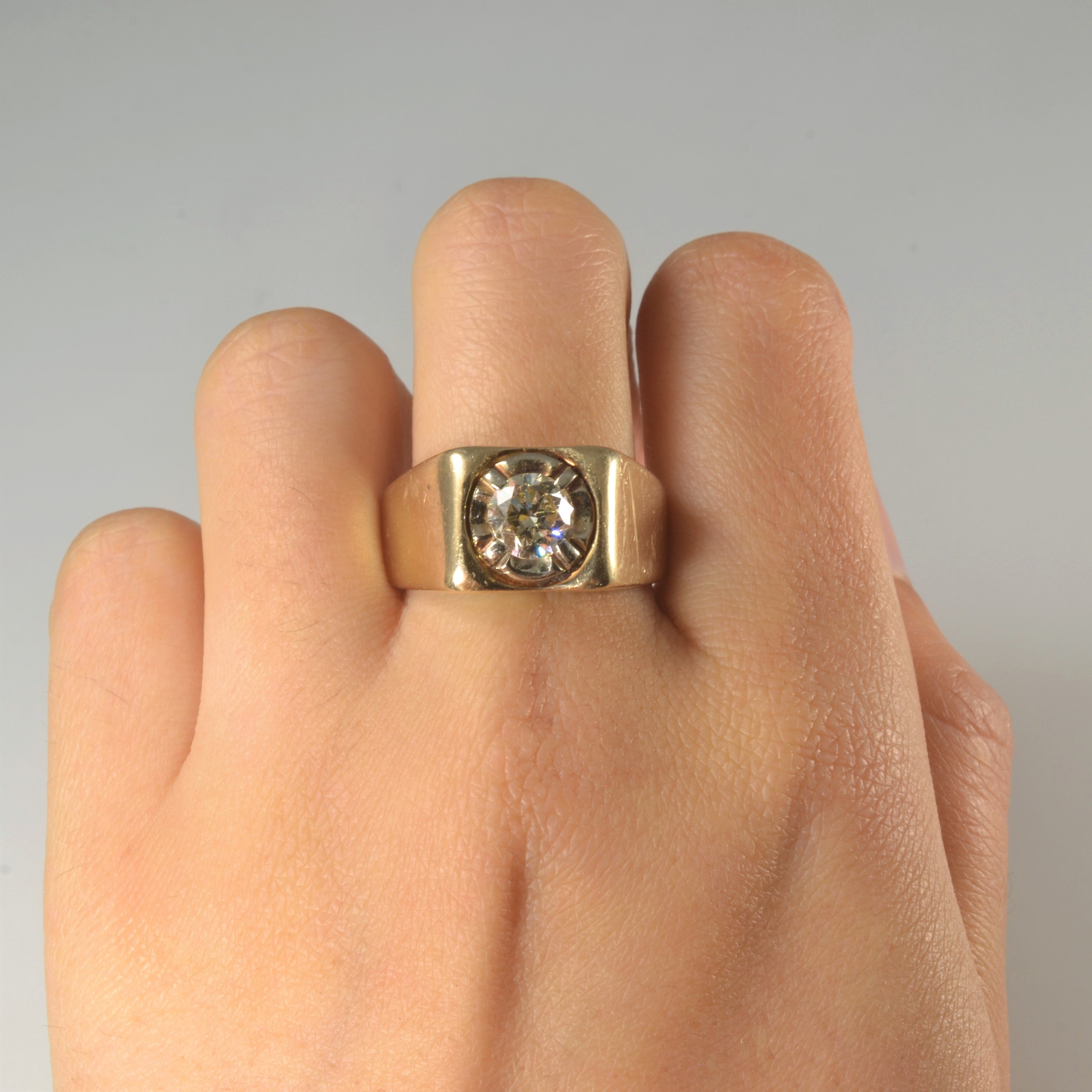 Tapered Illusion Set Diamond Ring | 1.05ct | SZ 12.25 |