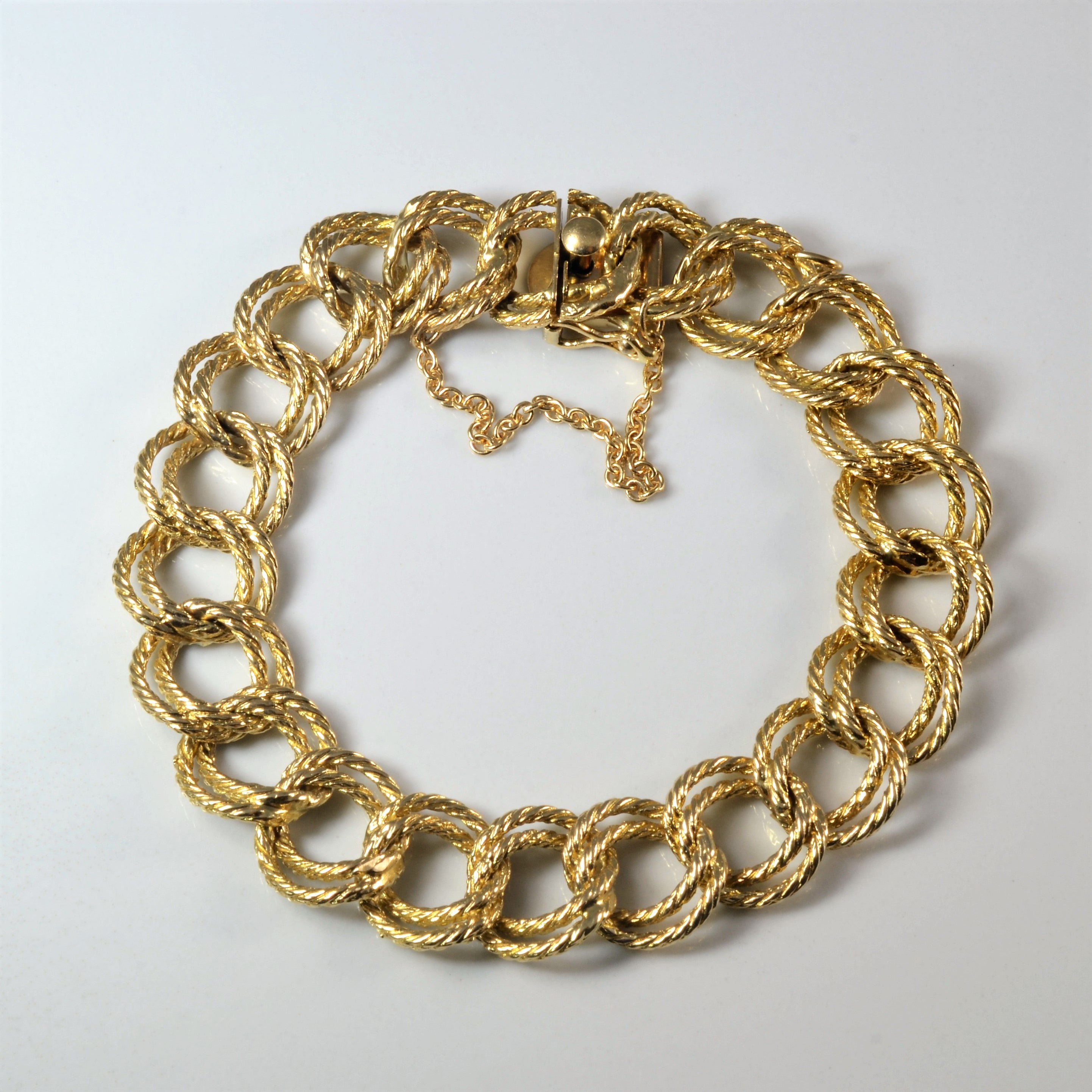 Parallel Cable Chain Bracelet | 7.5" |