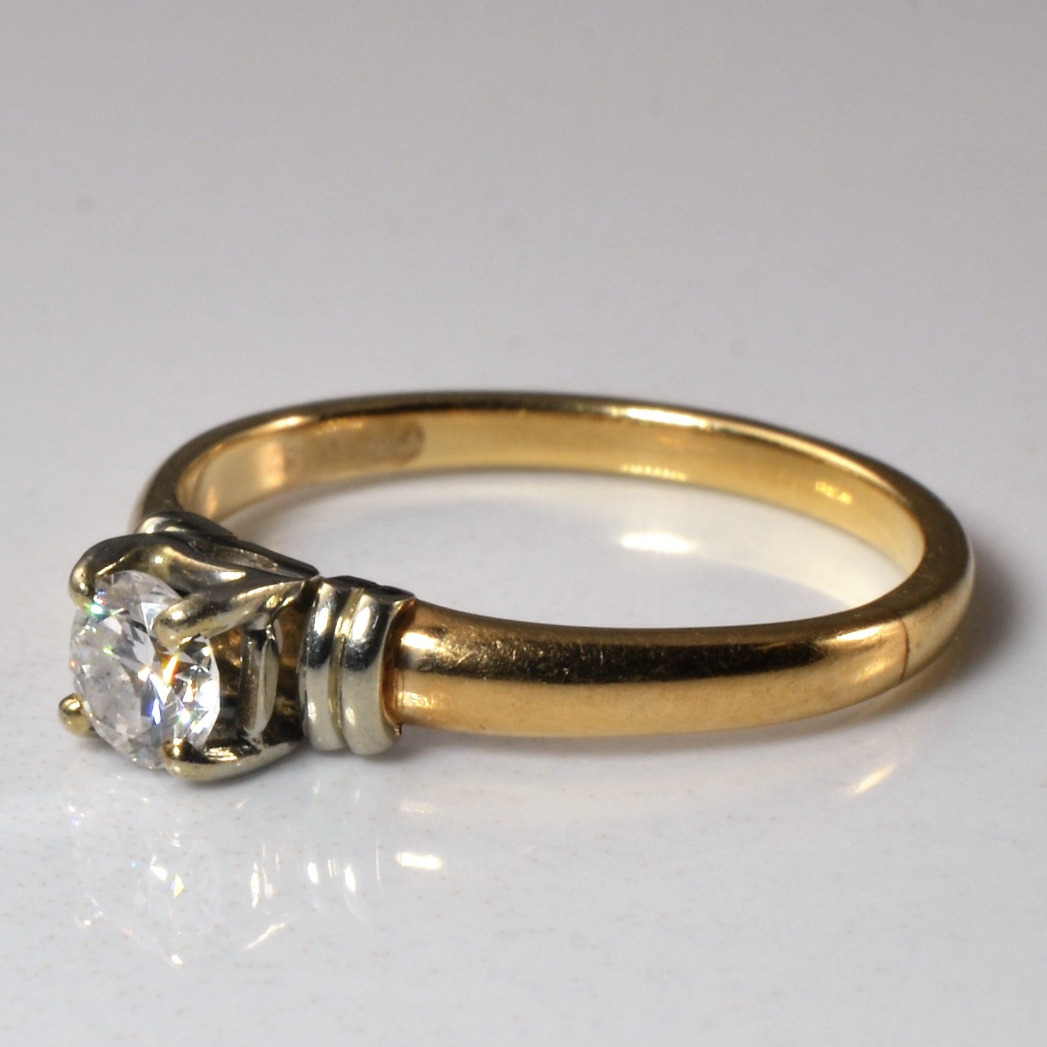 Solitaire Diamond Ring | 0.30ct | SZ 6.75 |