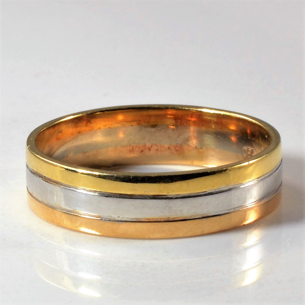 Tri Tone Gold Band | SZ 7.25 |