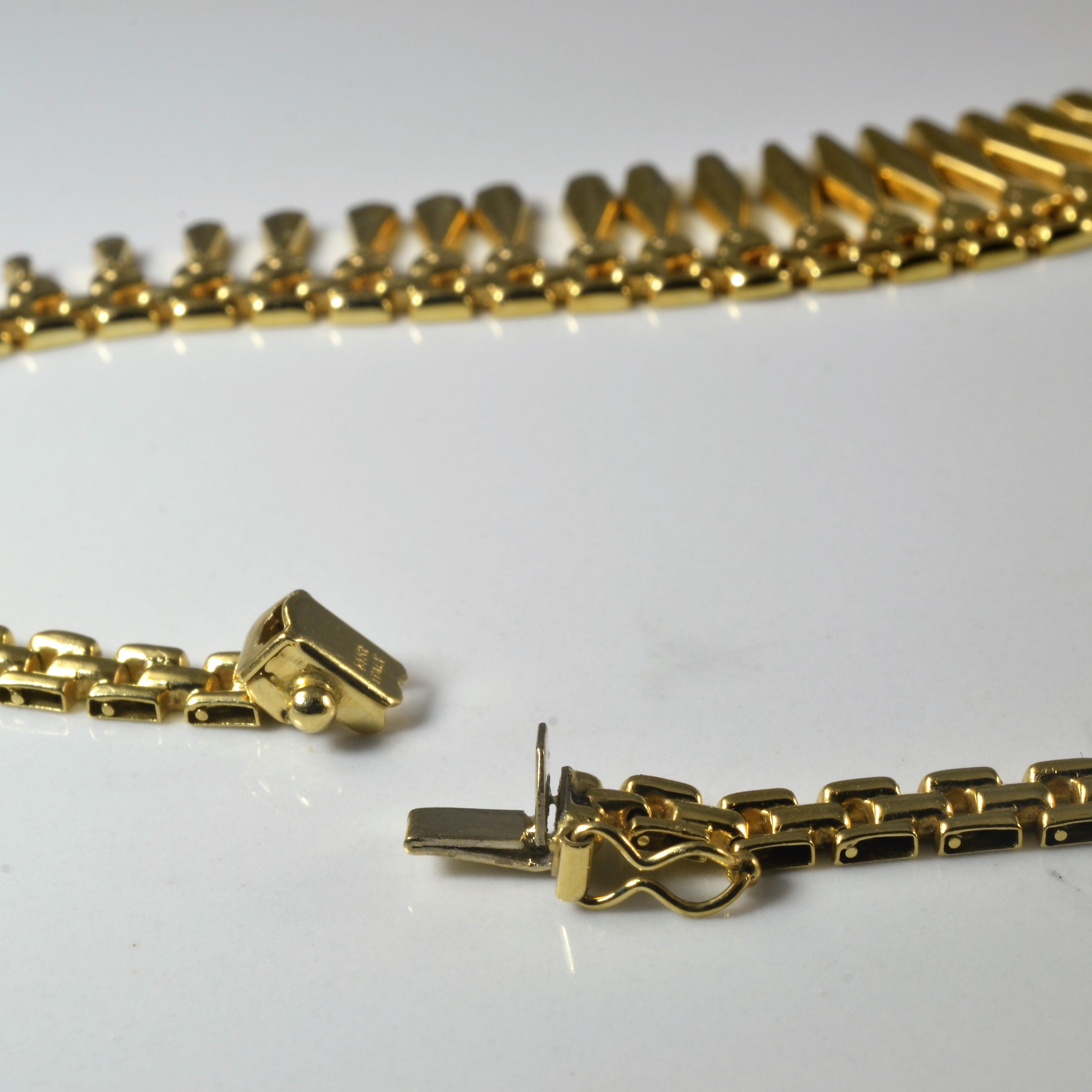 Gradient Burst Gold Necklace | 17" |