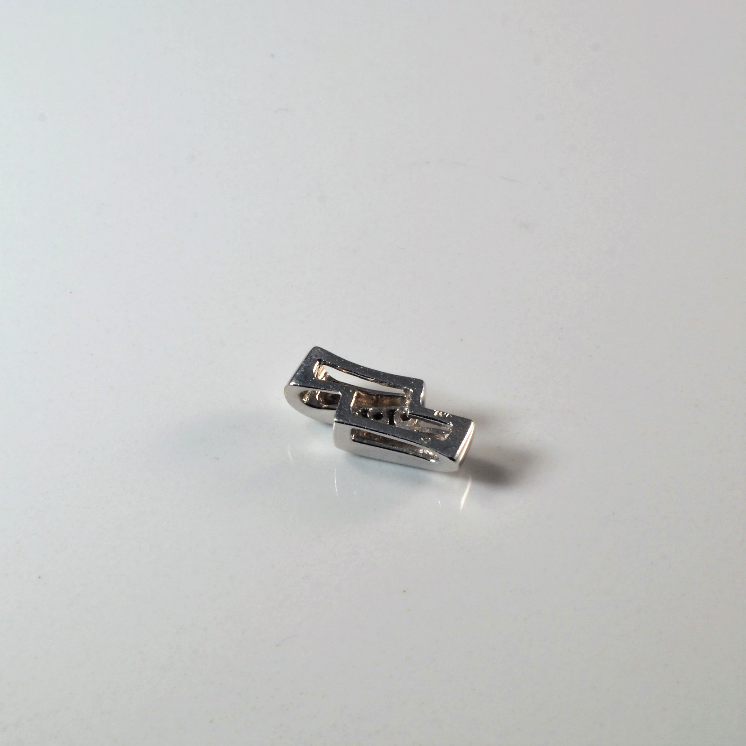 Channel Set Diamond Pendant | 0.09ctw |