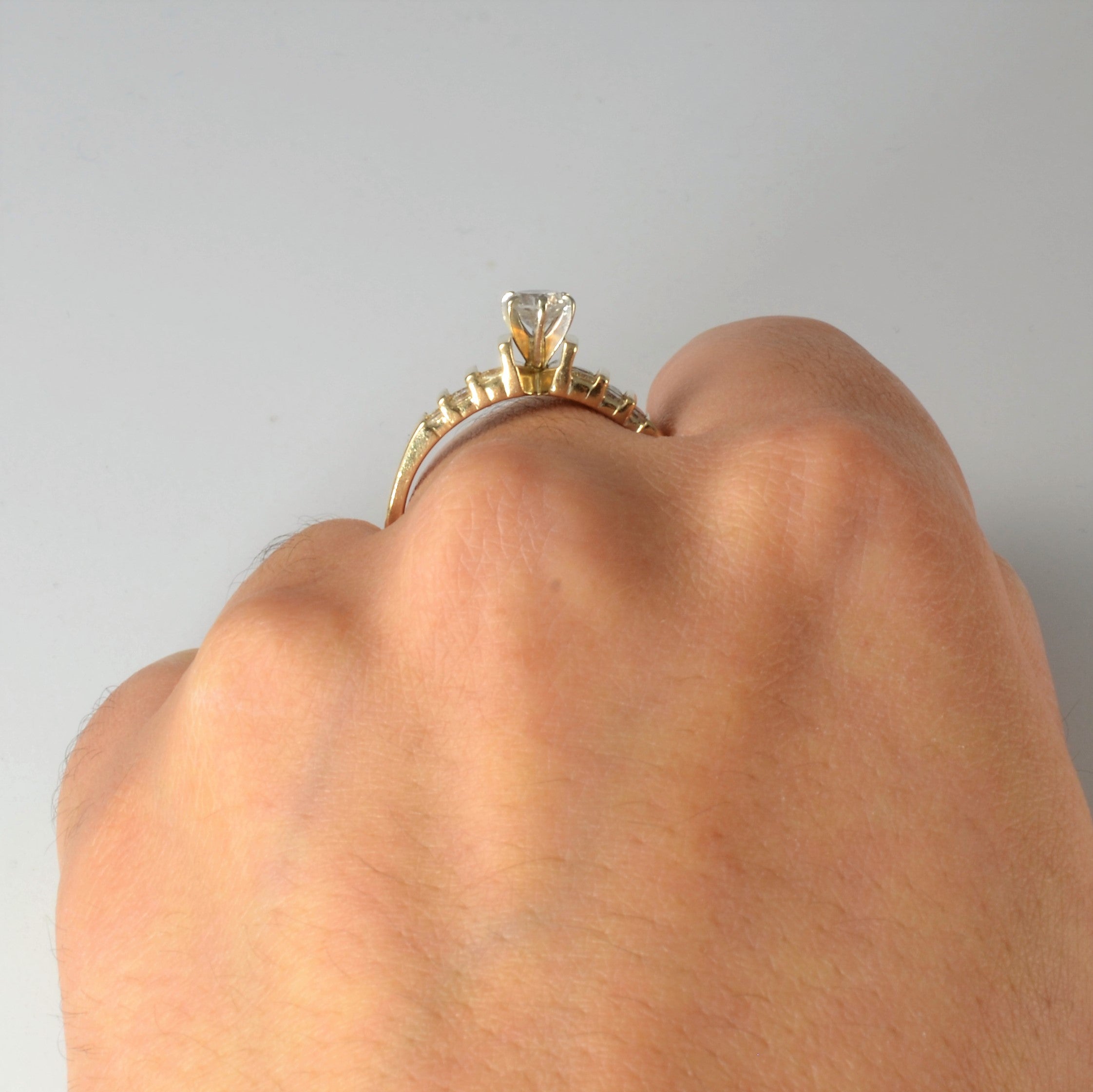 Multi Channel Diamond Ring | 0.81ctw | SZ 10.5 |