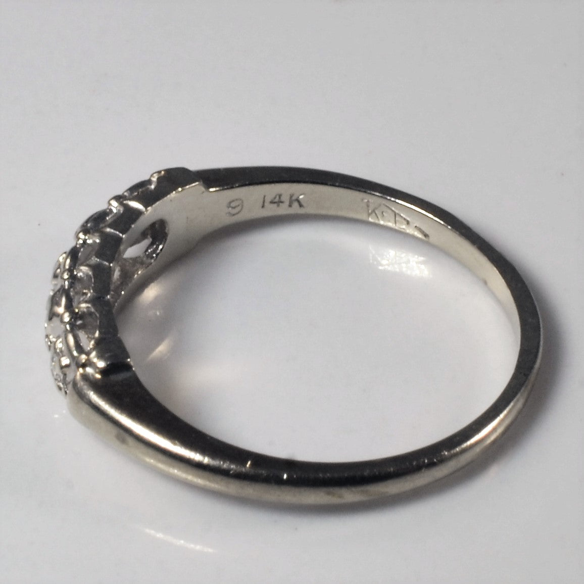 Retro Illusion Set Diamond Ring | 0.03ctw | SZ 6 |
