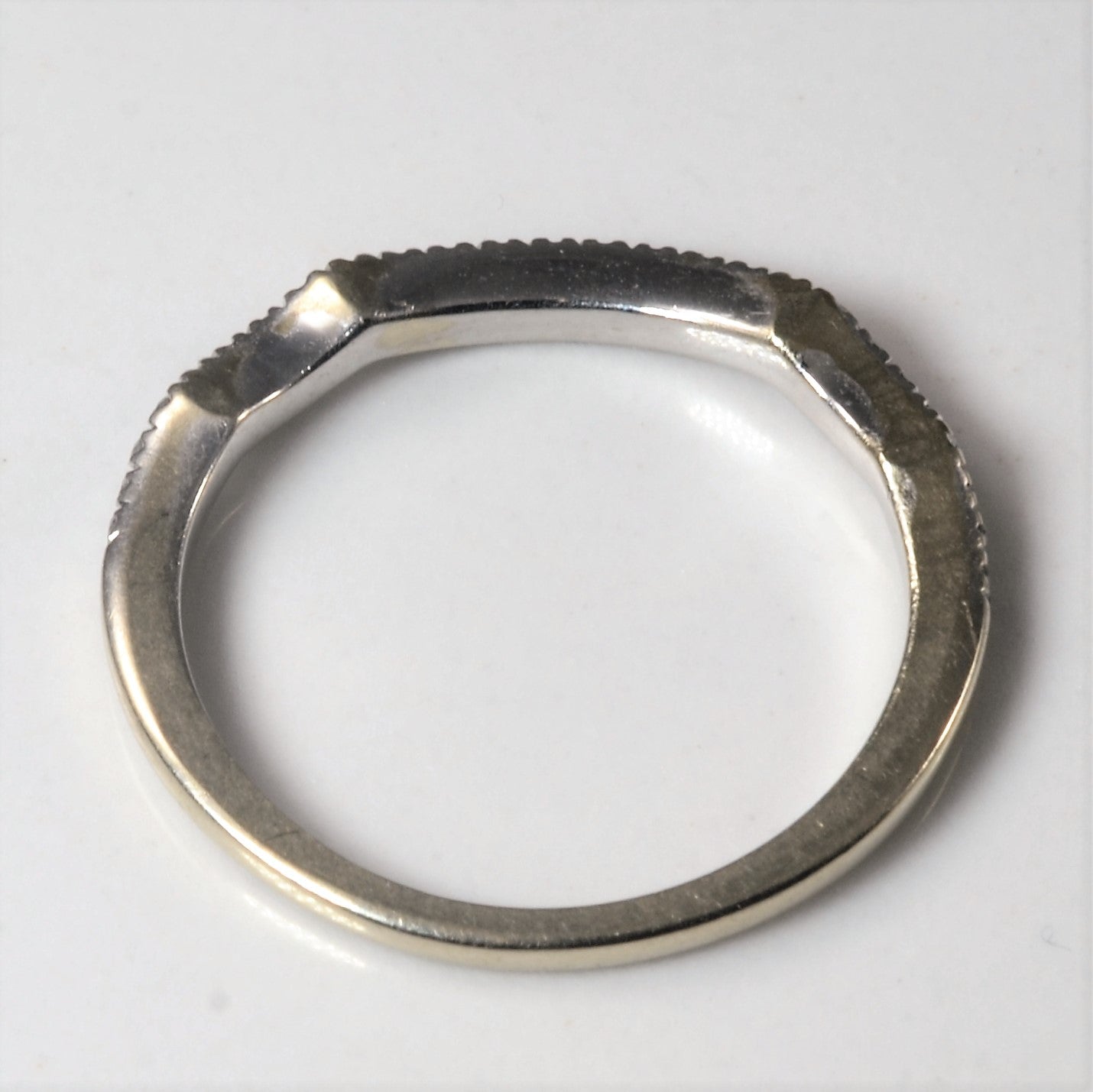 Diamond Contour Band | 0.12ctw | SZ 5.5 |