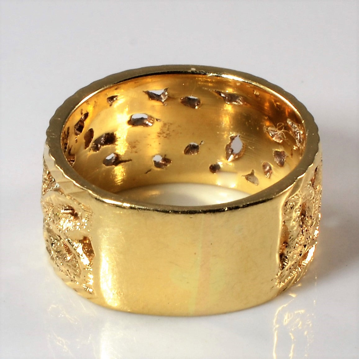 Alliance en or jaune filigrané | Taille 6 |