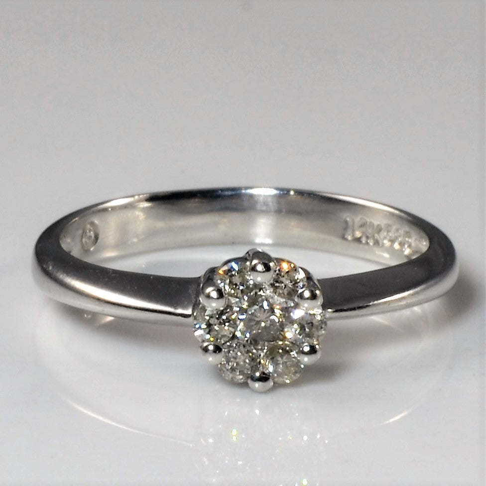 Diamond Cluster Ring | 0.16ctw | SZ 4.75 |