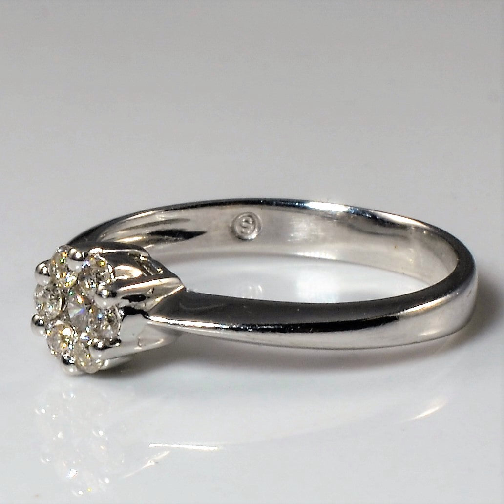 Diamond Cluster Ring | 0.16ctw | SZ 4.75 |