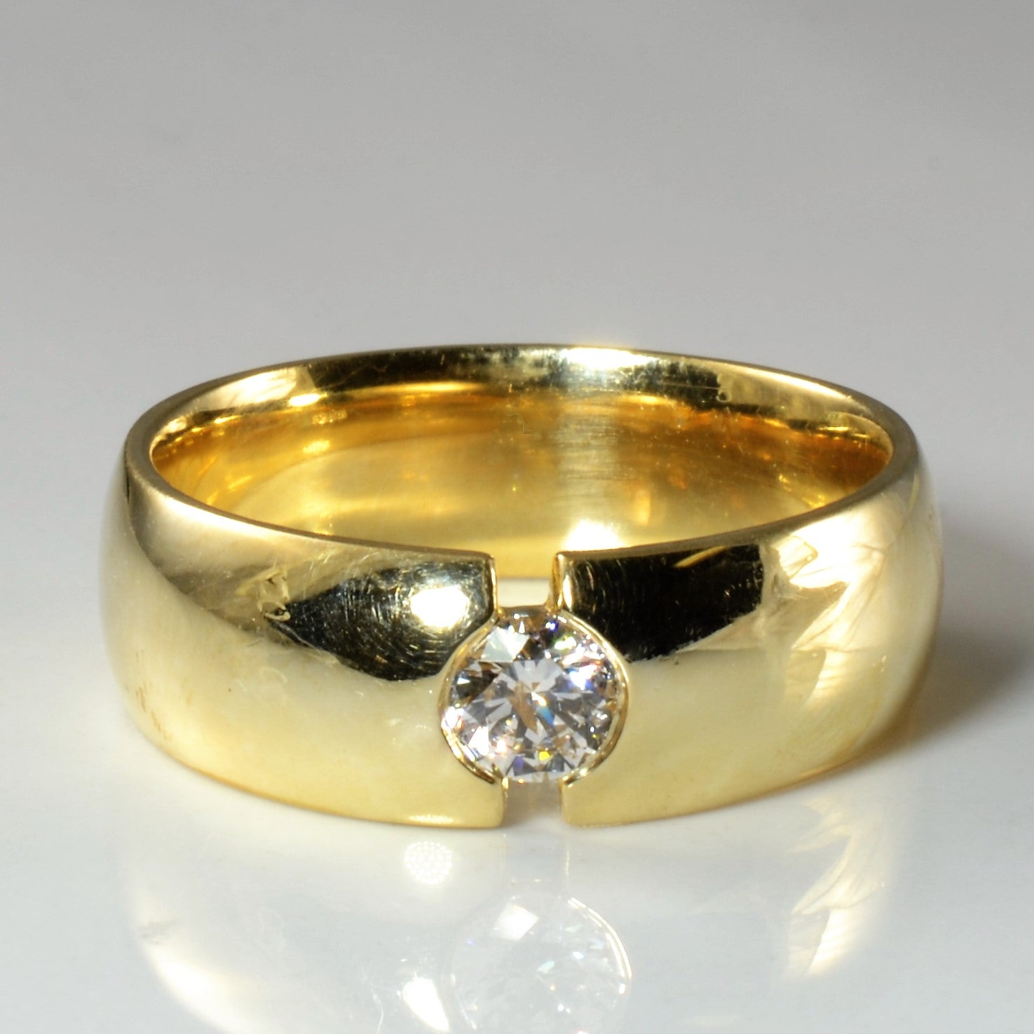Effy' Semi Bezel Set Diamond Band | 0.36ct | SZ 10.5 |