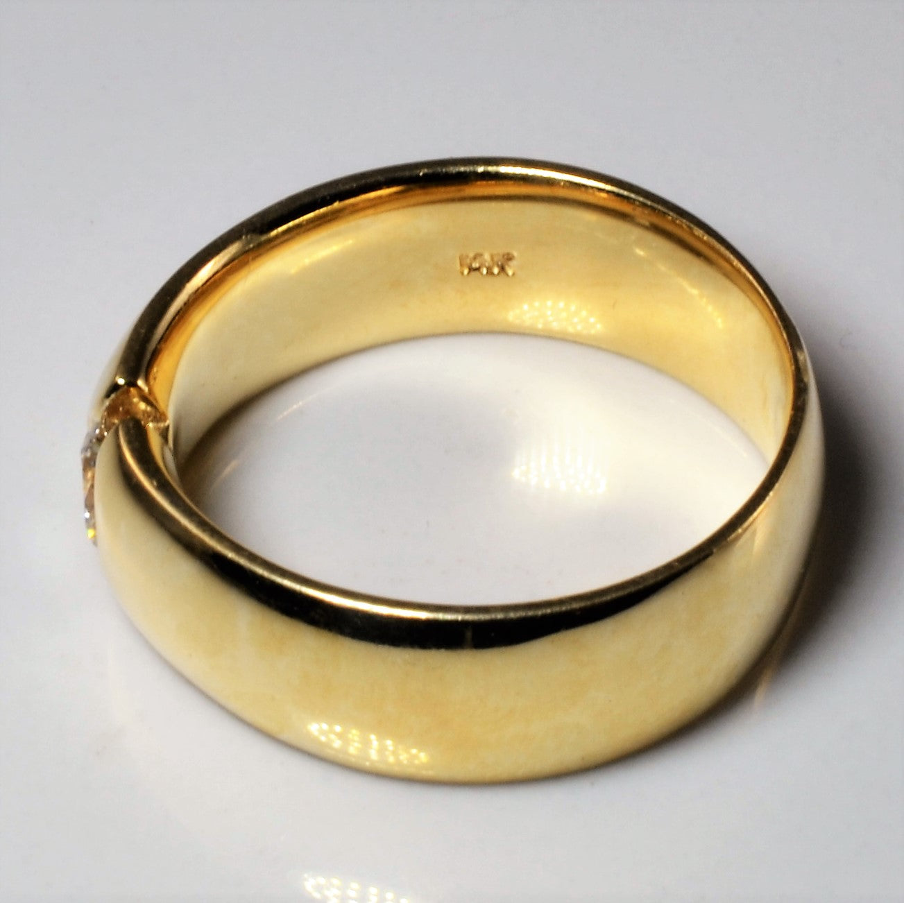 Effy' Semi Bezel Set Diamond Band | 0.36ct | SZ 10.5 |